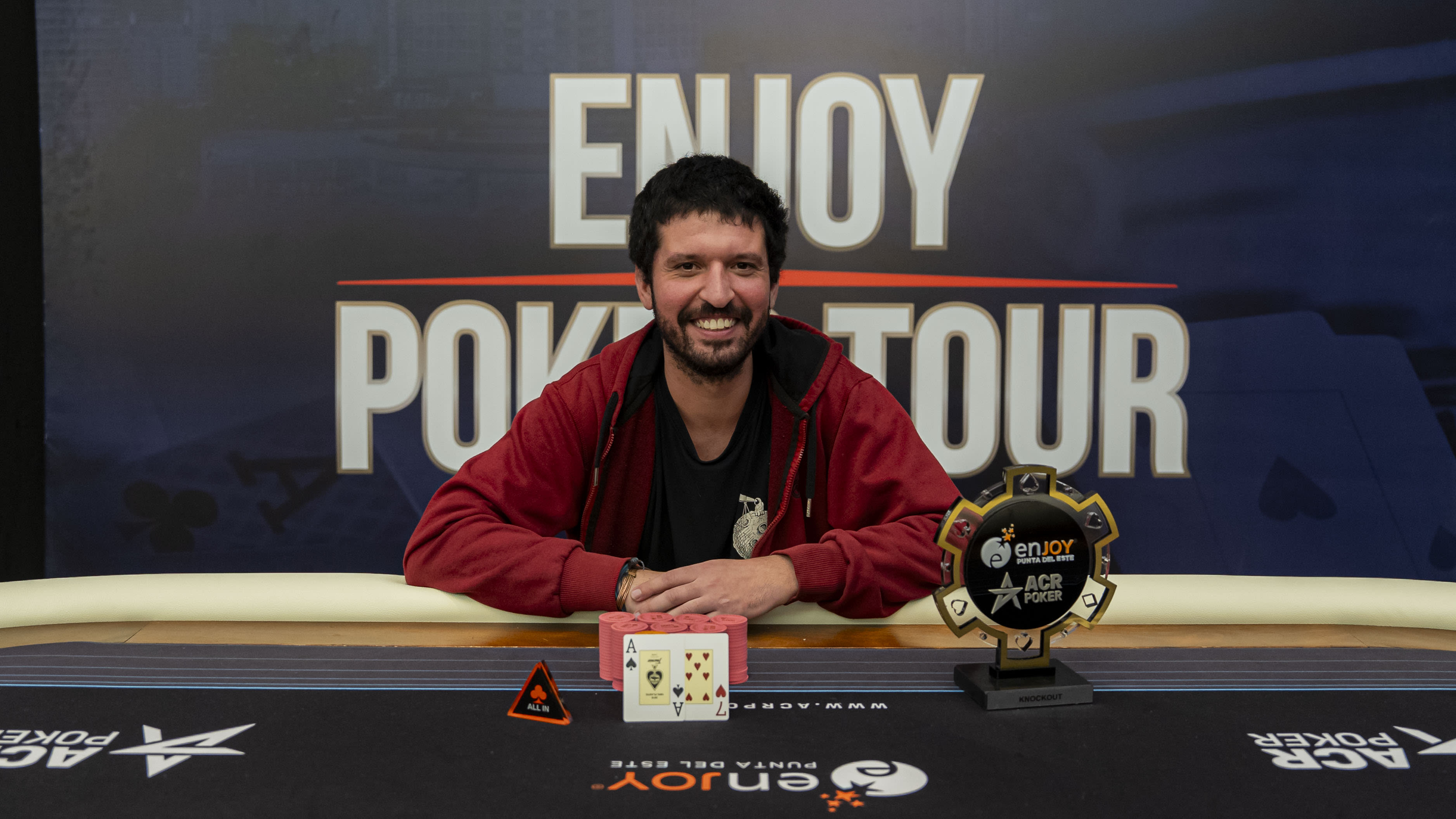 Enjoy Poker Tour: Mauricio Pinochet se quedó con el Knockout Bounty