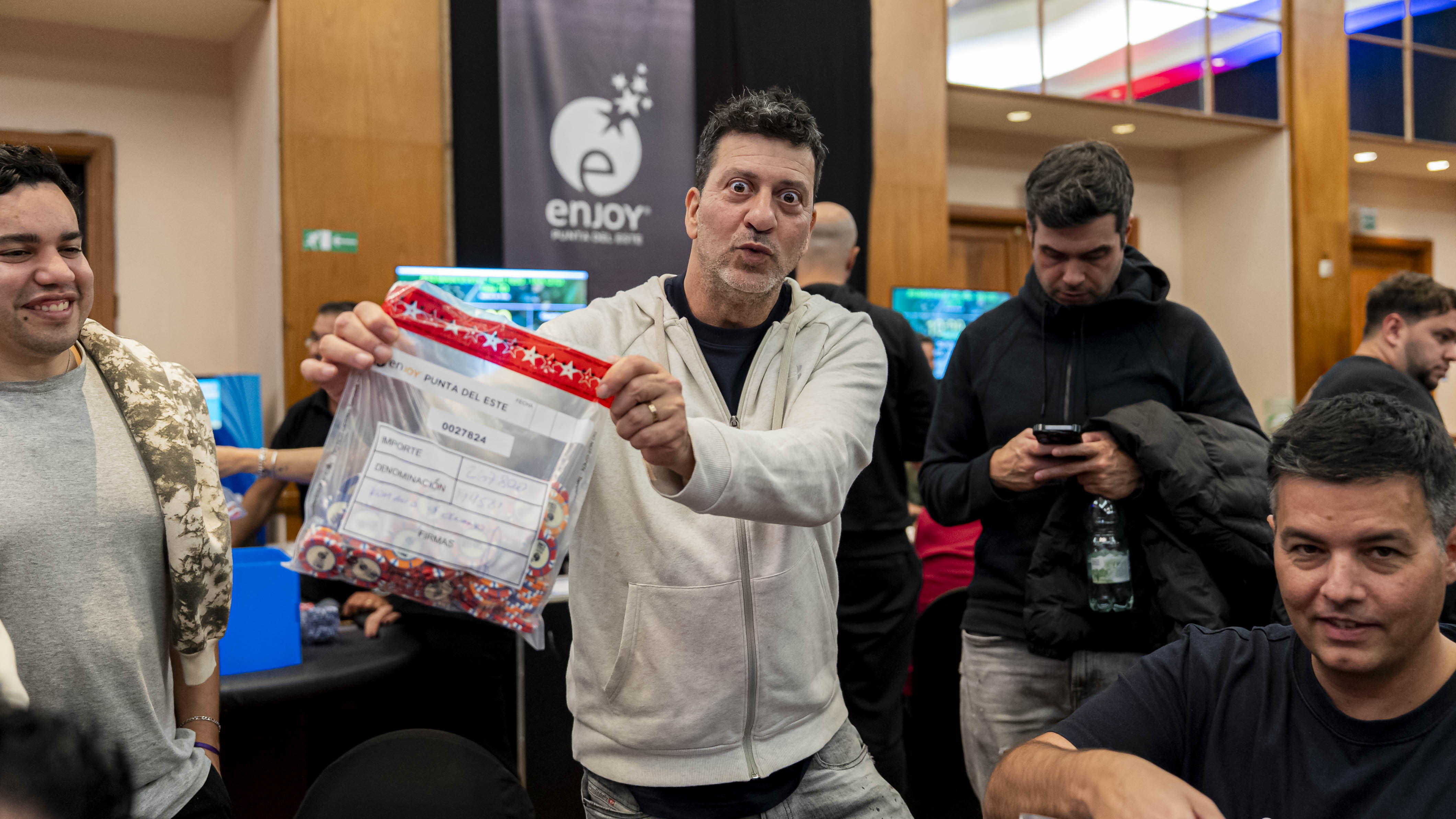 Enjoy Poker Tour: Andreu y Romano fueron los líderes de la jornada