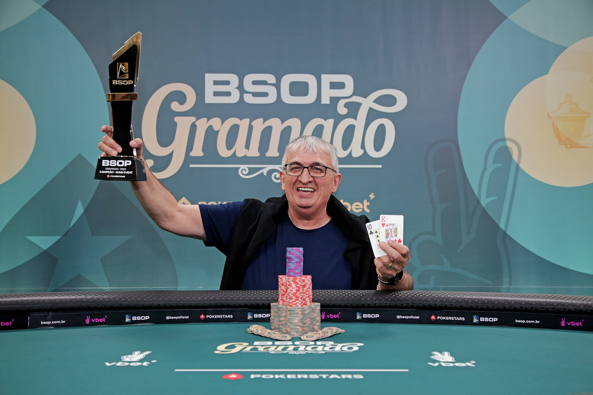 BSOP Gramado: Larry Almeida Lopes es el gran campeón del Main Event