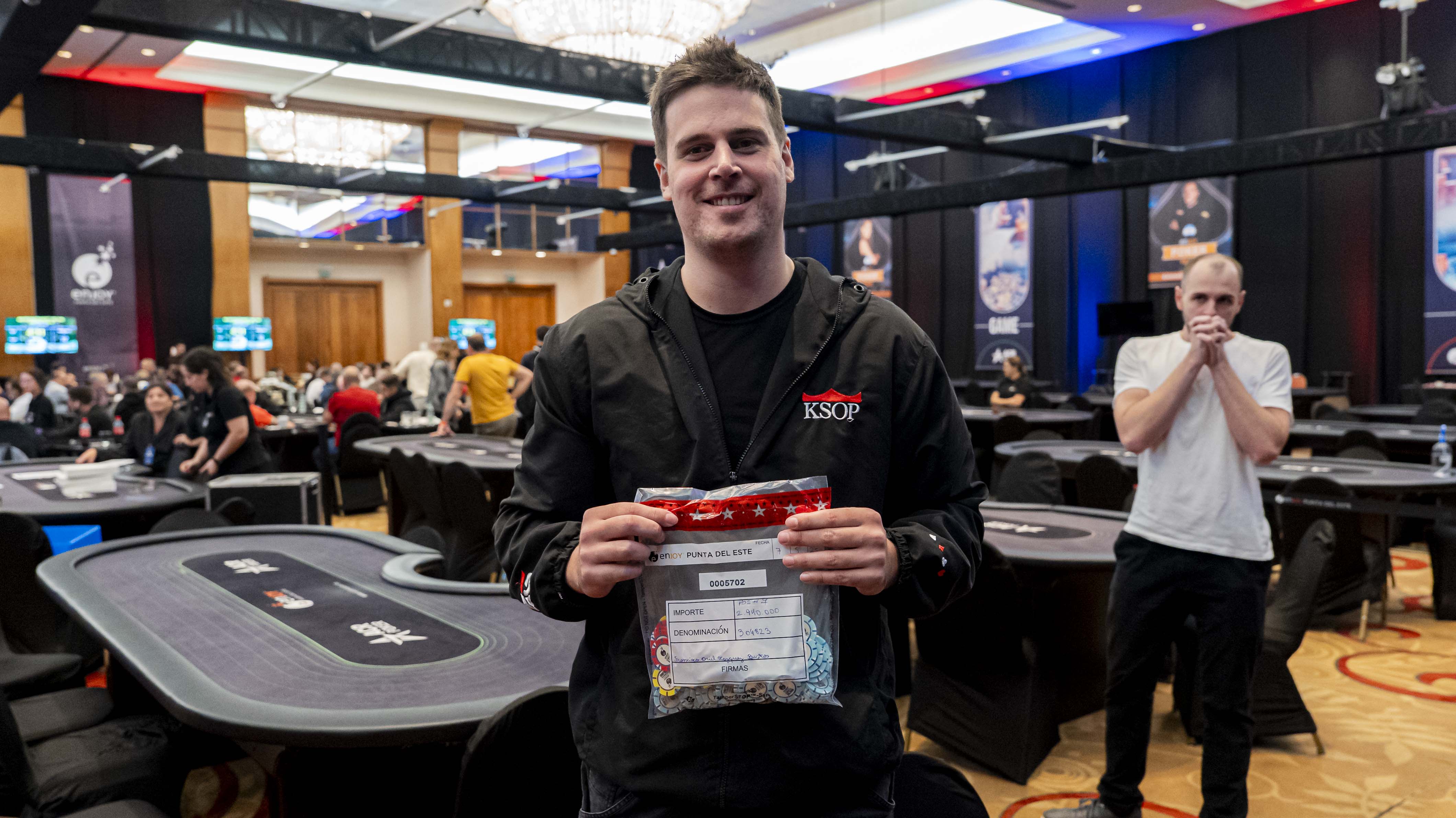 Enjoy Poker Tour: Francisco Vázquez Bustos llega como líder a la mesa final