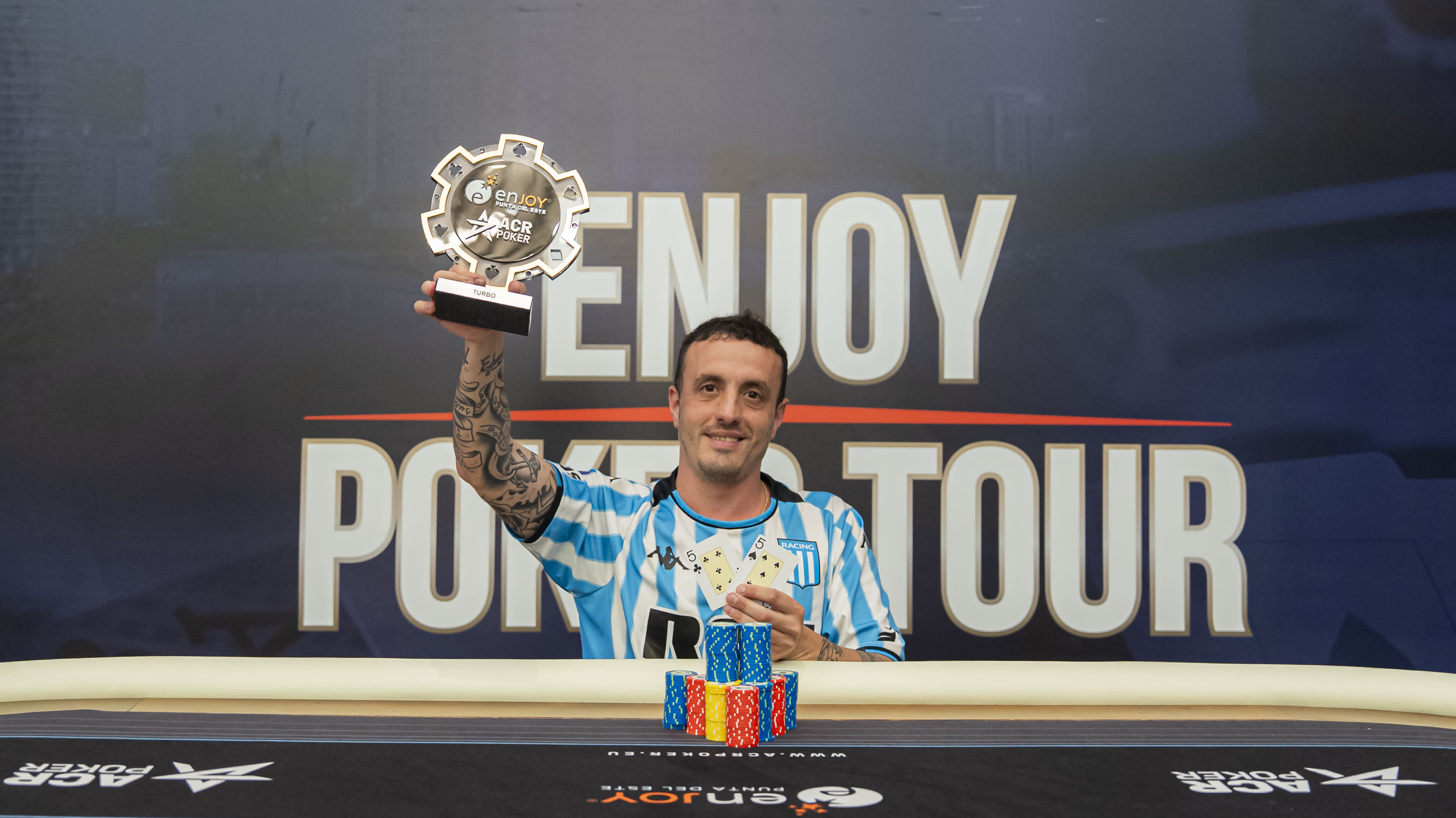 Enjoy Poker Tour: siguen llegando campeones en los eventos paralelos