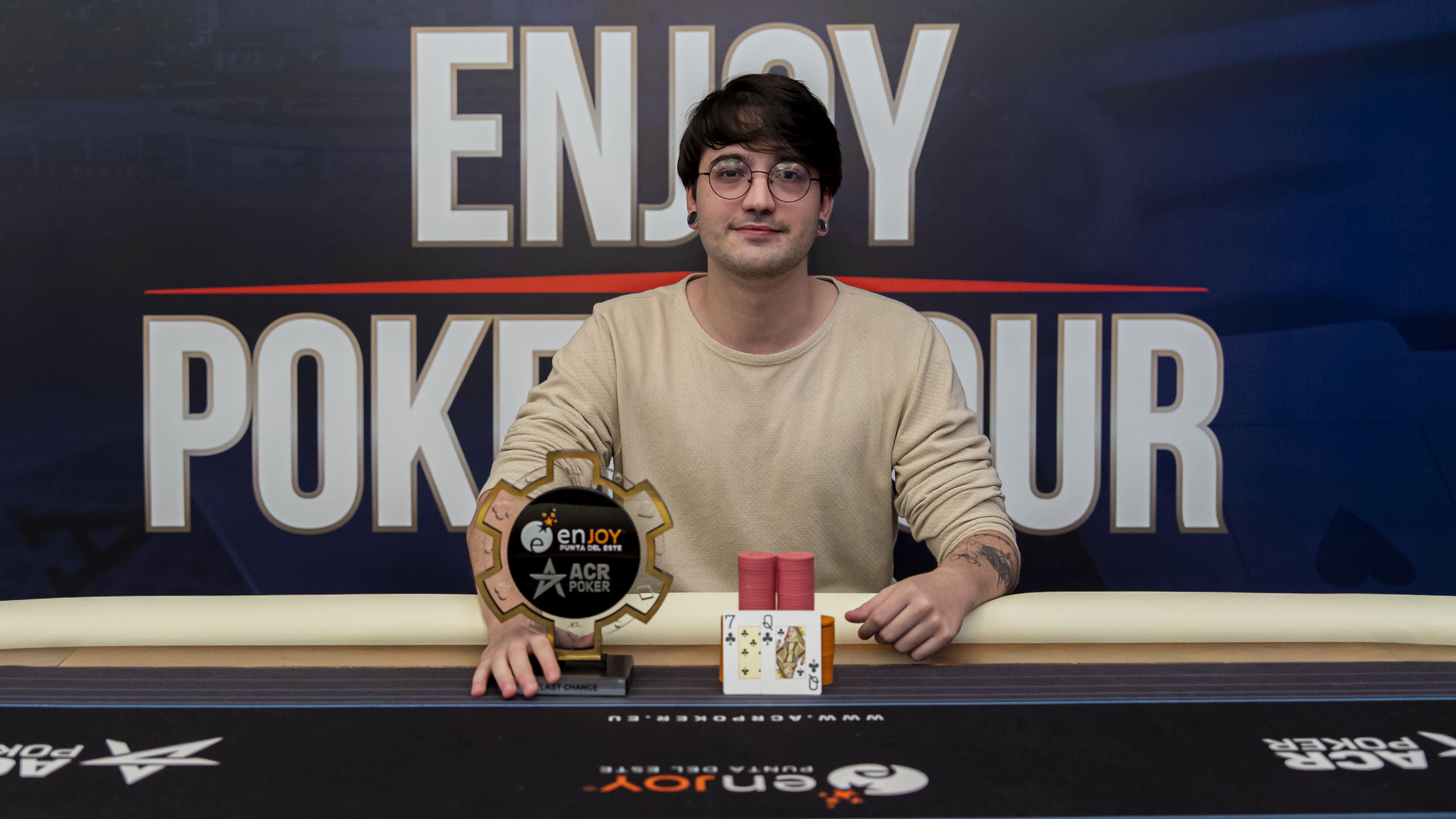 Enjoy Poker Tour: Giorgio Da Silva se llevó el último trofeo