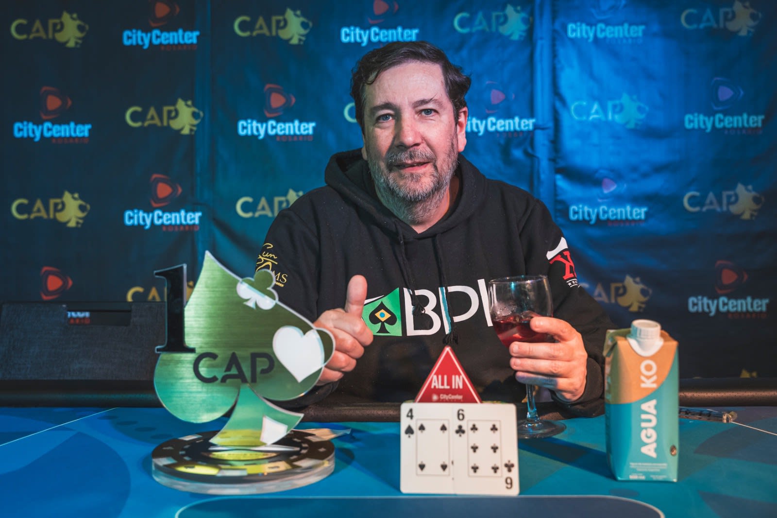 CAP Rosario: Juan Galvano se quedó con el DeepStack Closer