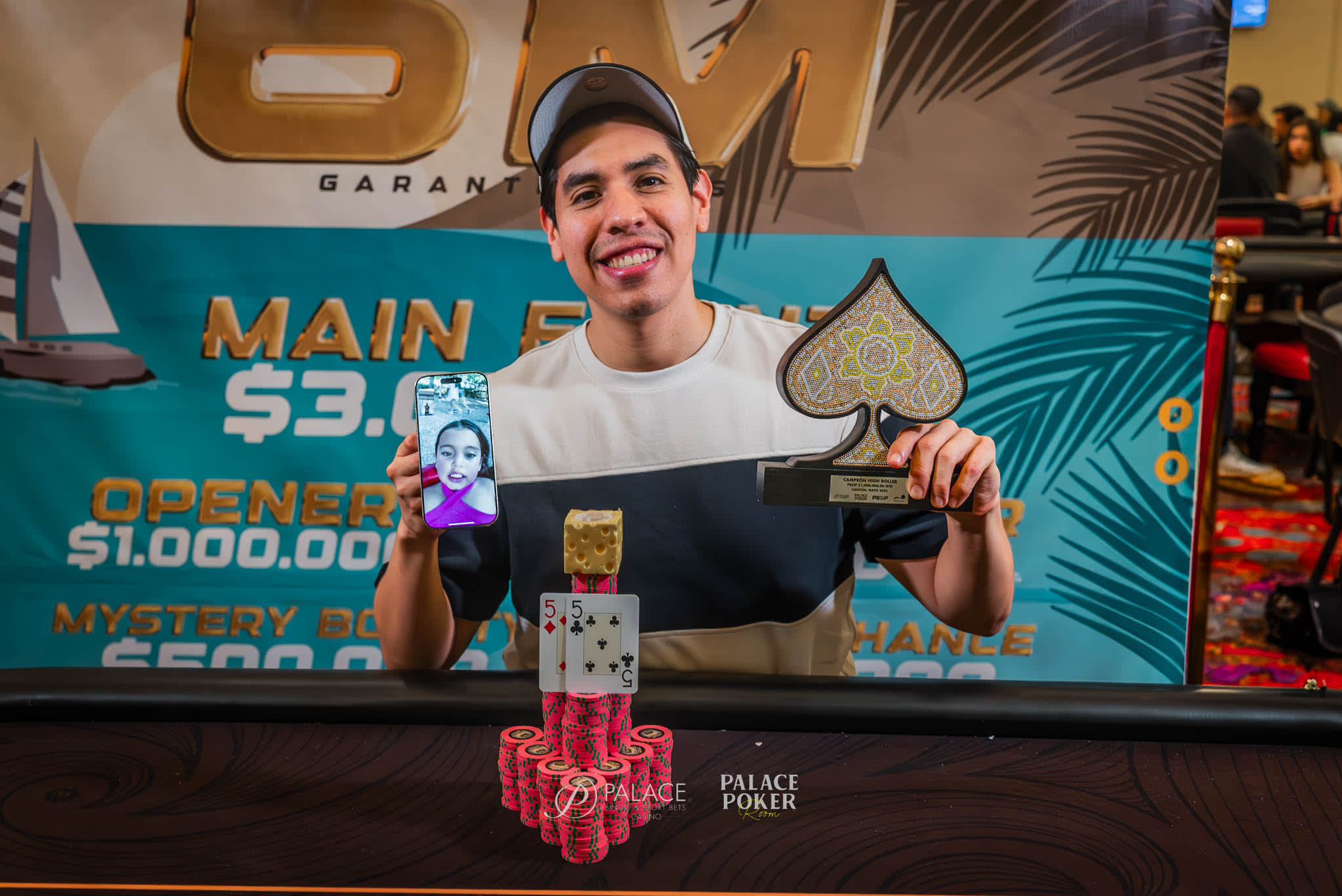 Joel Treviño se quedó con trofeo de alto peso del High Roller