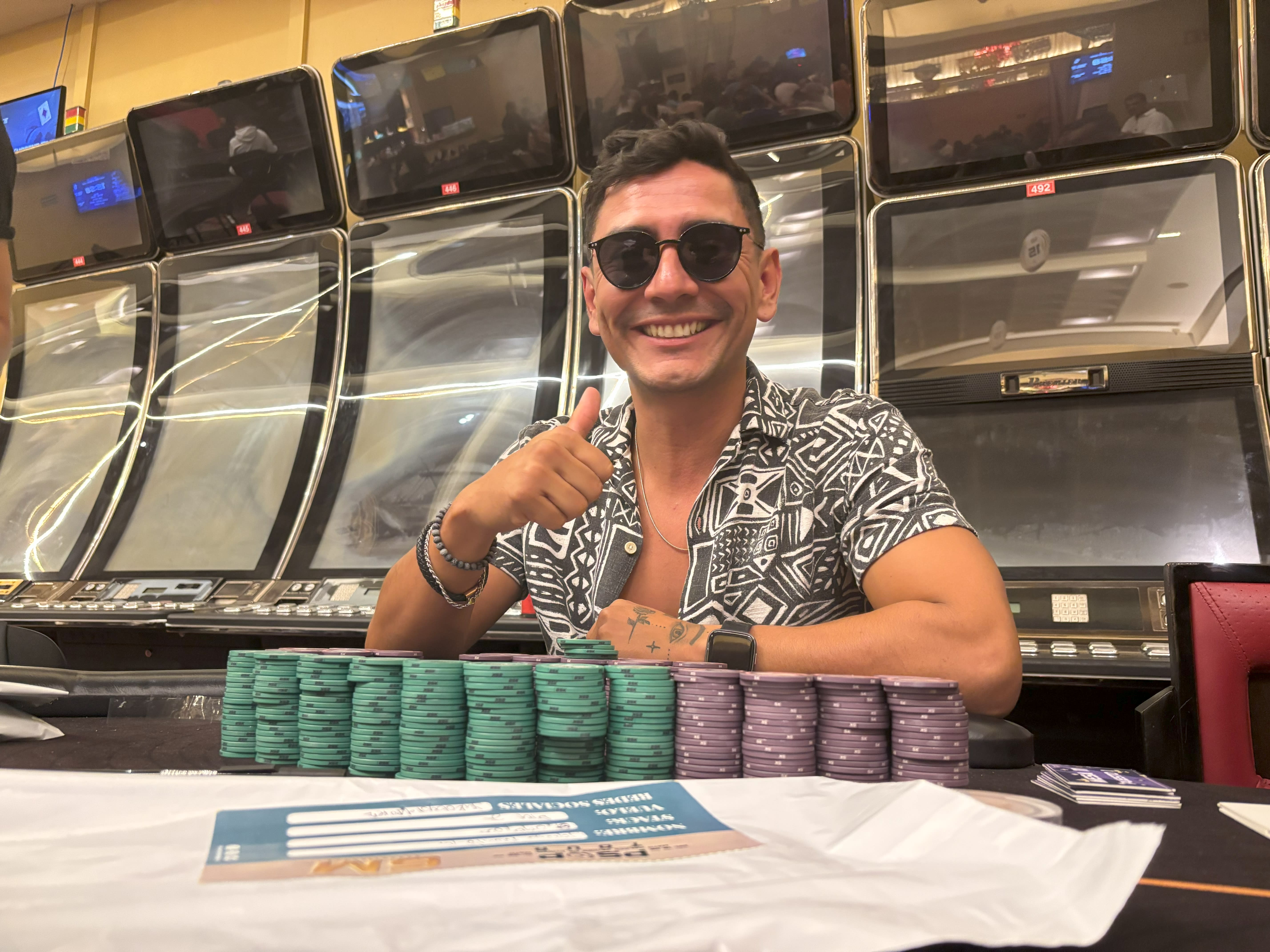 Jacobo Montoya Chip Leader Main