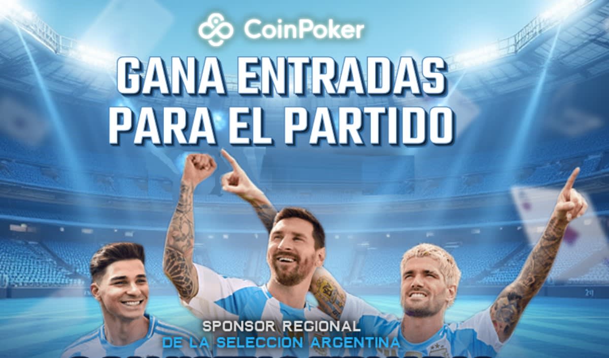 CoinPoker te lleva a ver a Messi y la Scaloneta: cómo ganar entradas