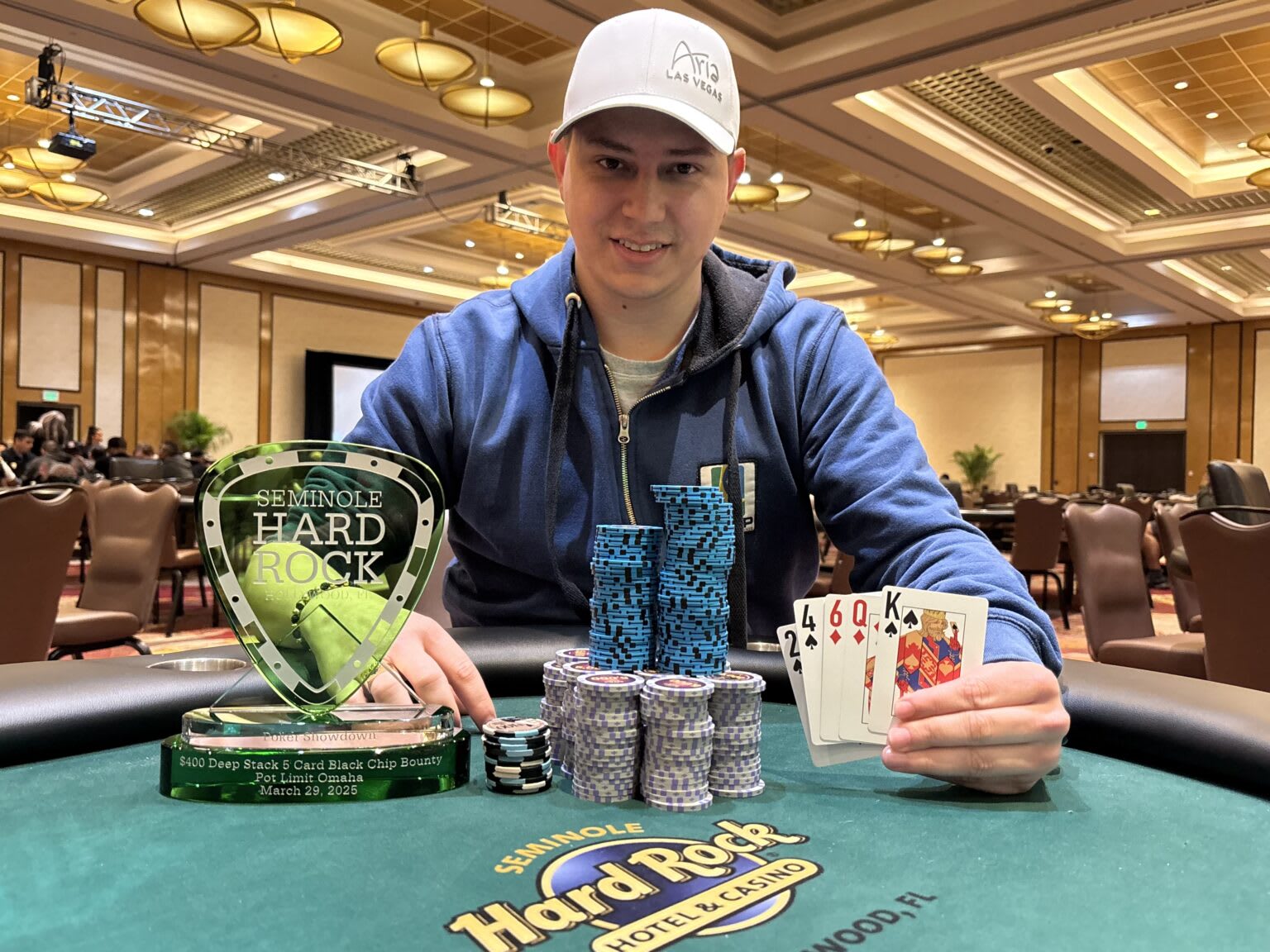 Rafael Arango quedó octavo en el WPT SHRP Showdown Championship