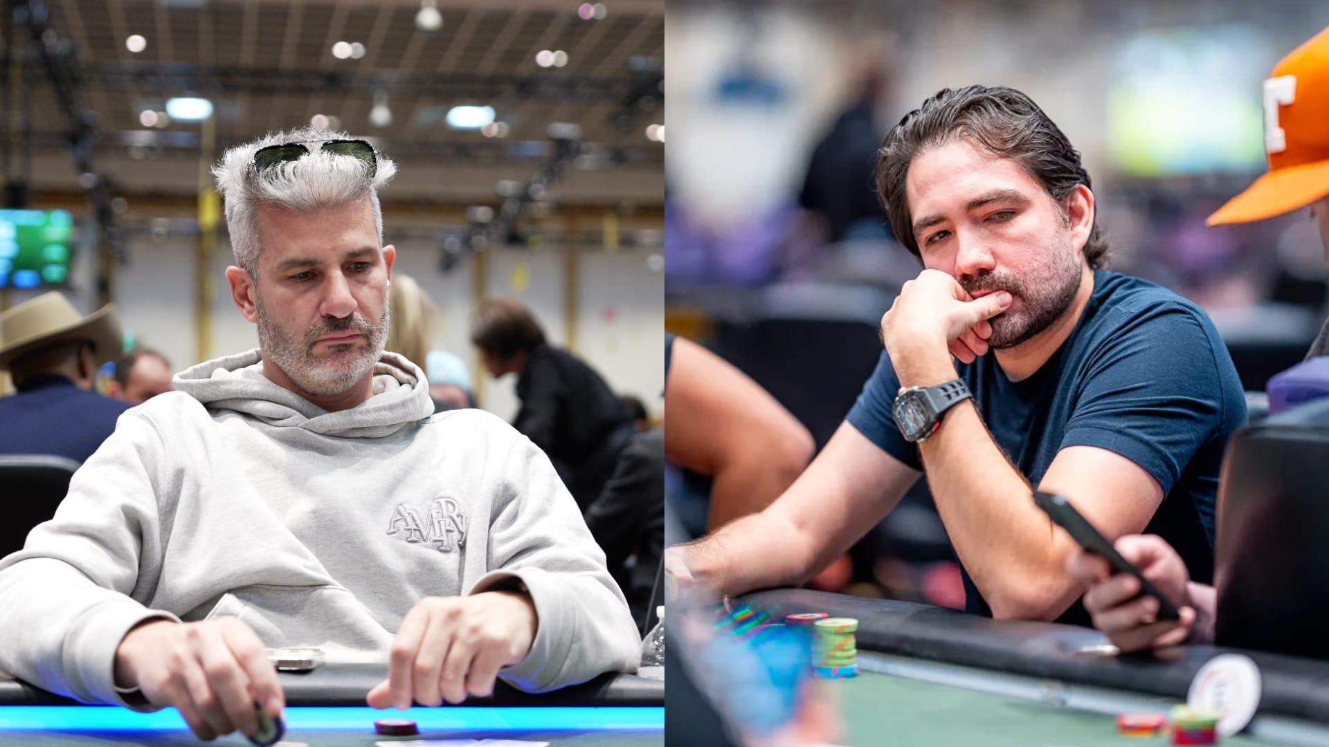 Barbero y Salinas sueñan en grande en el US$100K High Roller de la WSOP