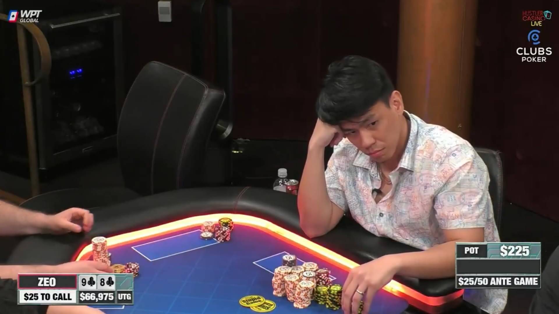 Este jugador se ilusionó con su top pair y le terminó costando US$156K