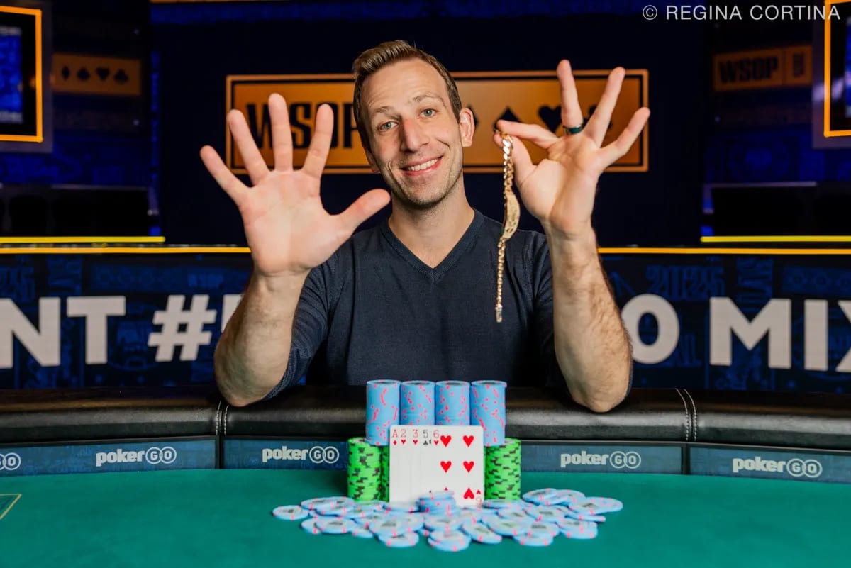 Benny Glaser vence Evento 56 e leva terceiro bracelete na WSOP 2025