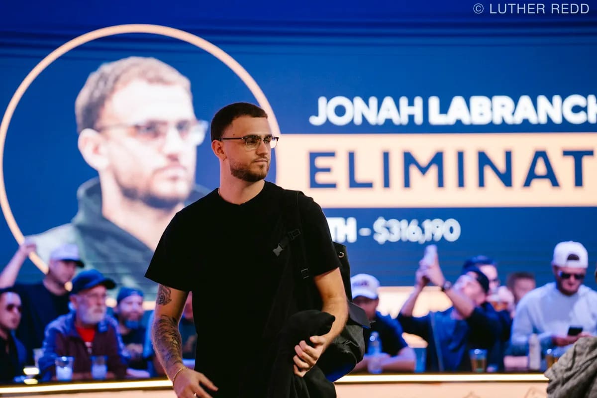 Bad beat terrível tira Jonah Labranche da FT do Millionaire Maker na WSOP