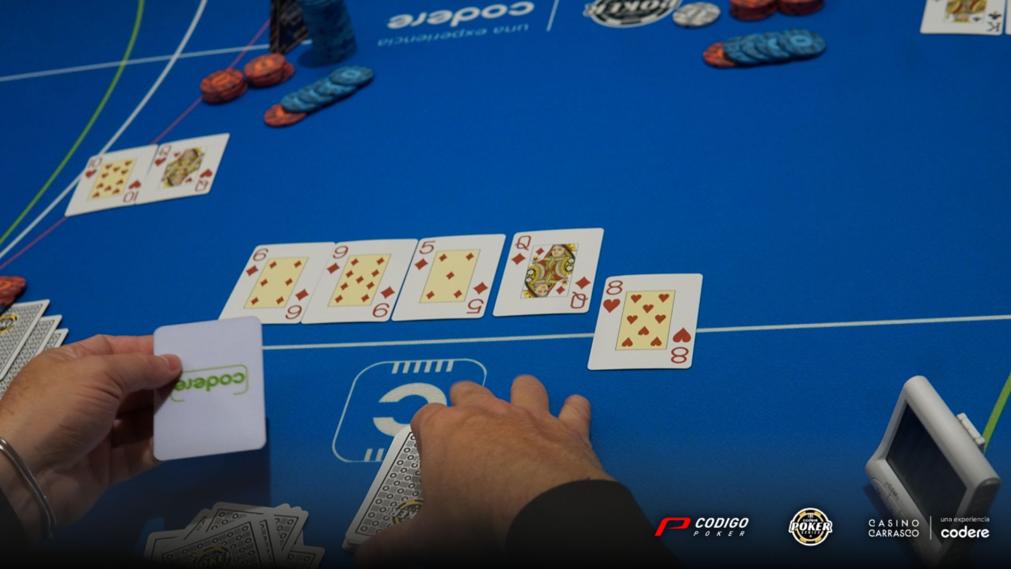 Codere Poker Series Board Burbuja