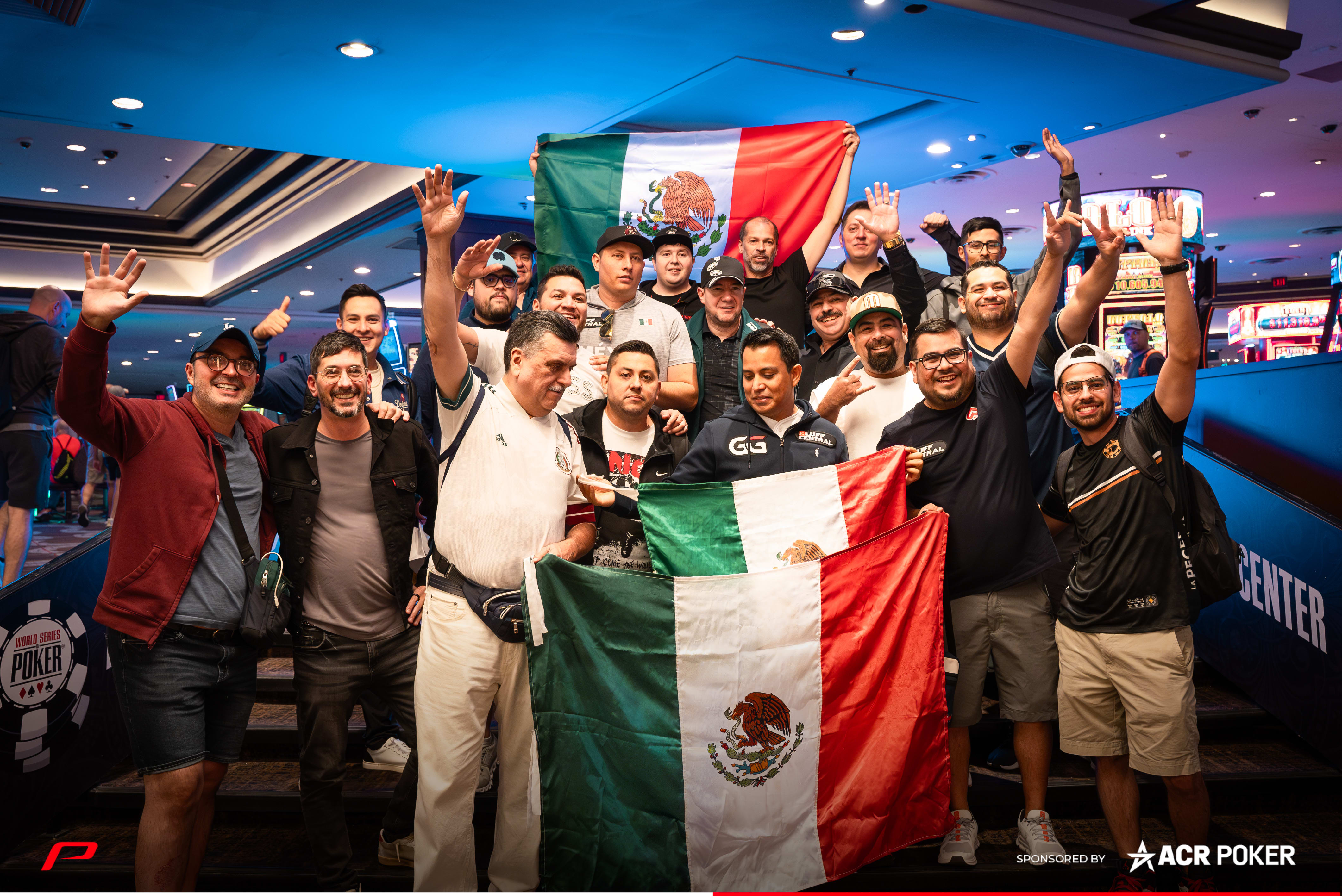 Unidos triunfaremos: la Armada Mexicana armó su fiesta en la WSOP