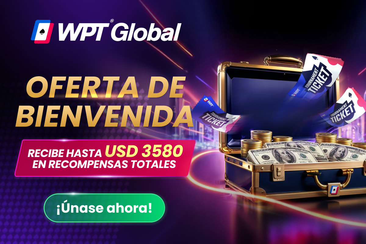 Recibe un reembolso del 100% con la oferta de bienvenida de WPT Global