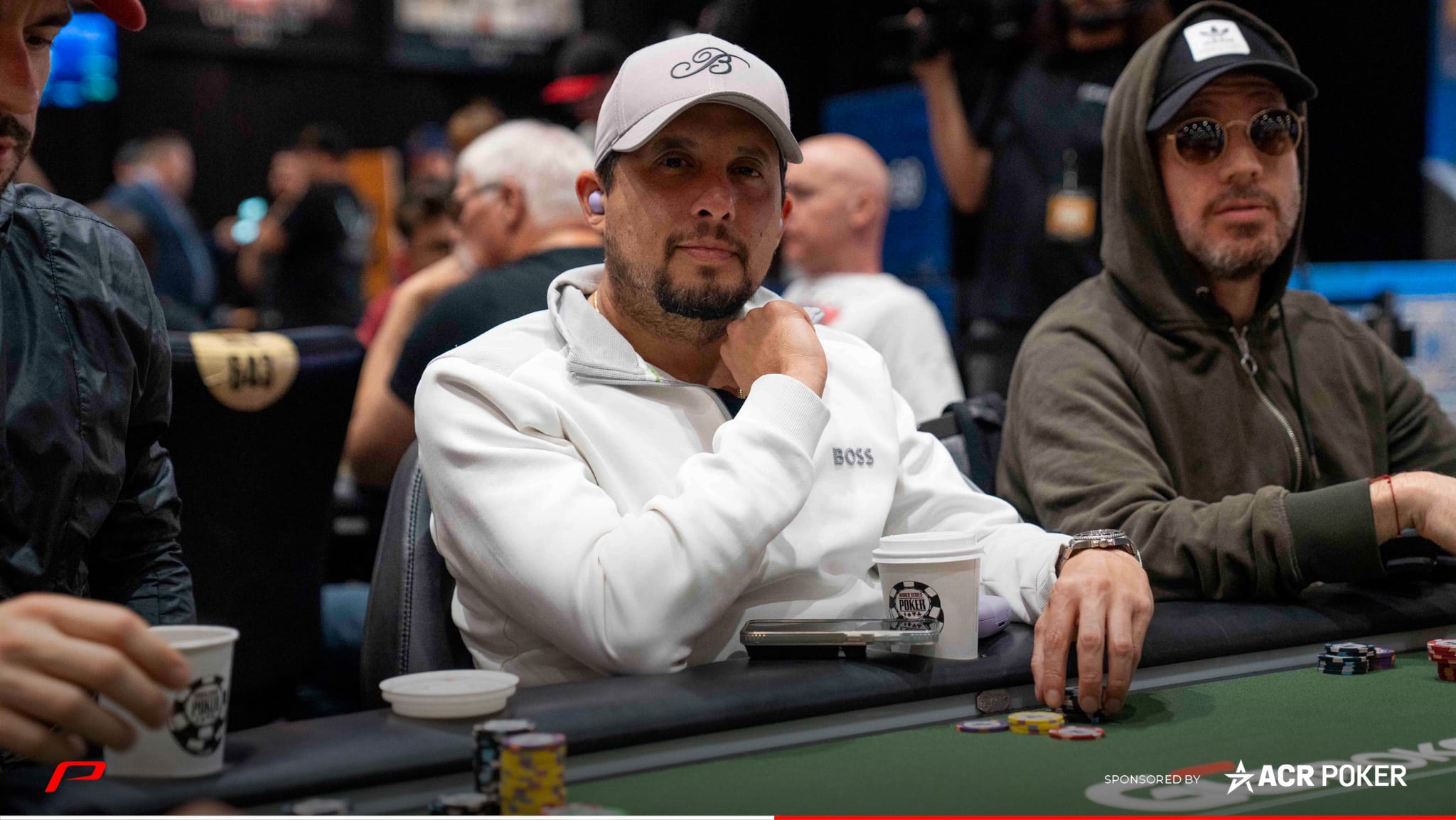 Gabriel Andrade lideró a los latinos en el Día 1B del WSOP Mystery Bounty PLO