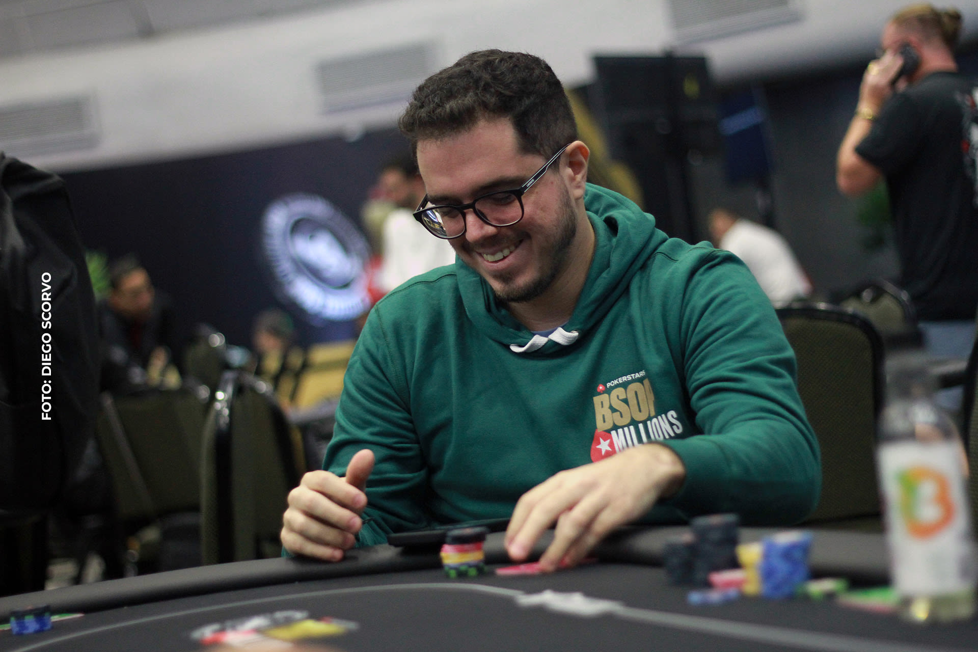 Brunno Botteon lidera os brasucas no Dia Final do Evento 6 da WSOP Online