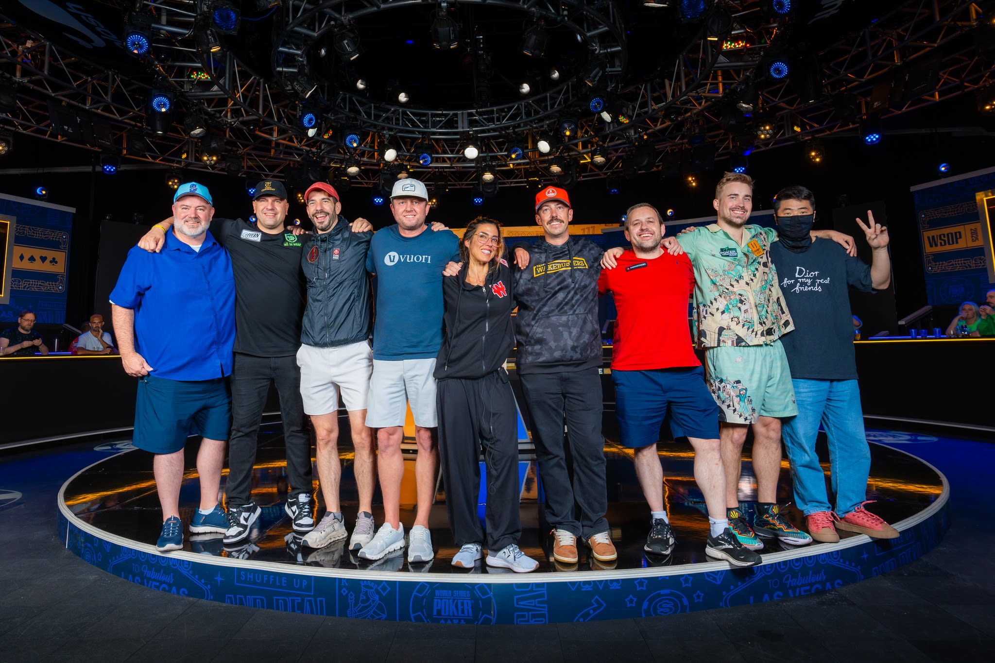 Uno por uno: el perfil de los 9 finalistas del Main Event de la WSOP 2025