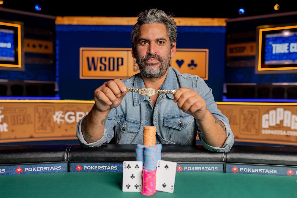Mariano Balfagon Wsop 2025 Evento 95 Brazalete Argentino