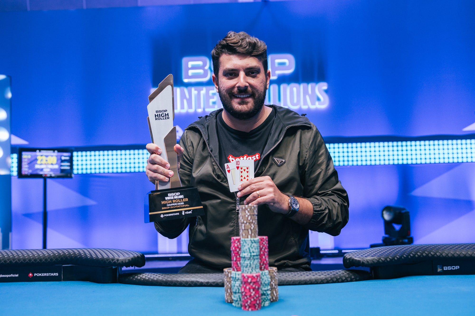 Vinicius Rezende crava 25K Invitational do BSOP Winter Millions