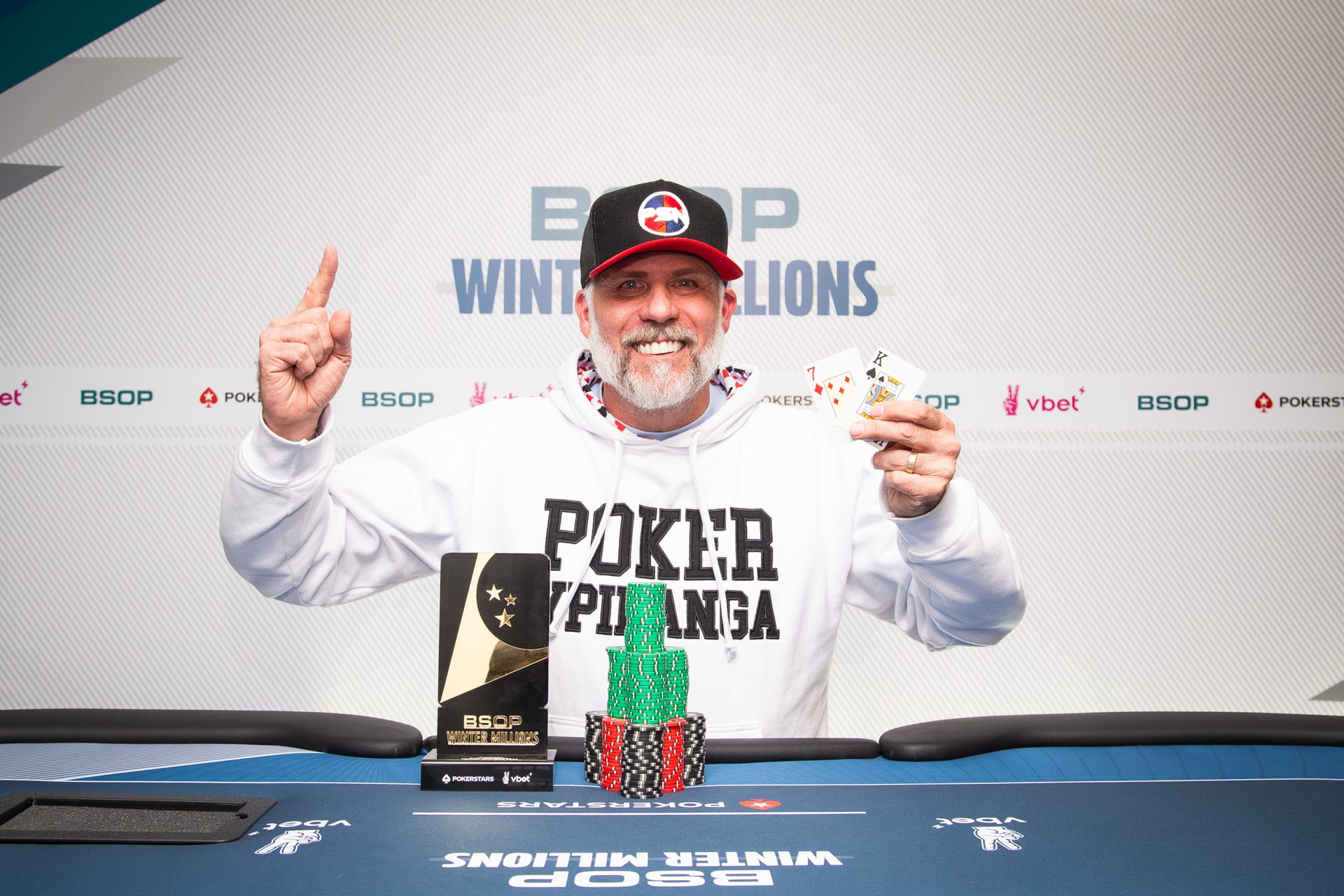 Josias Martins leva a melhor em longo HU e crava Seniors 50+ do BSOP Winter Millions