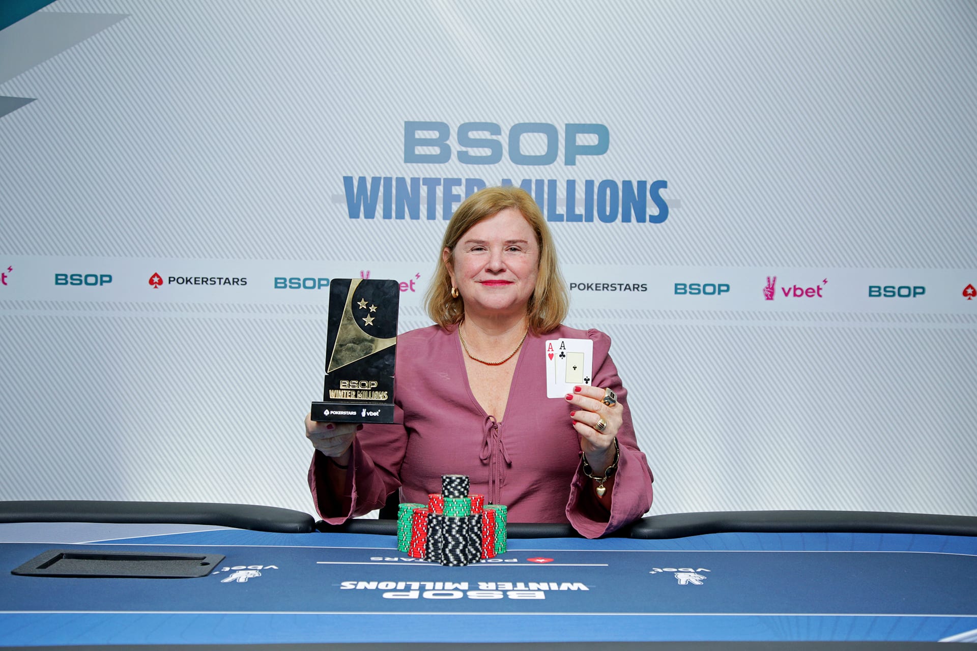 Lúcia Risson volta a vencer o Ladies do BSOP Winter Millions