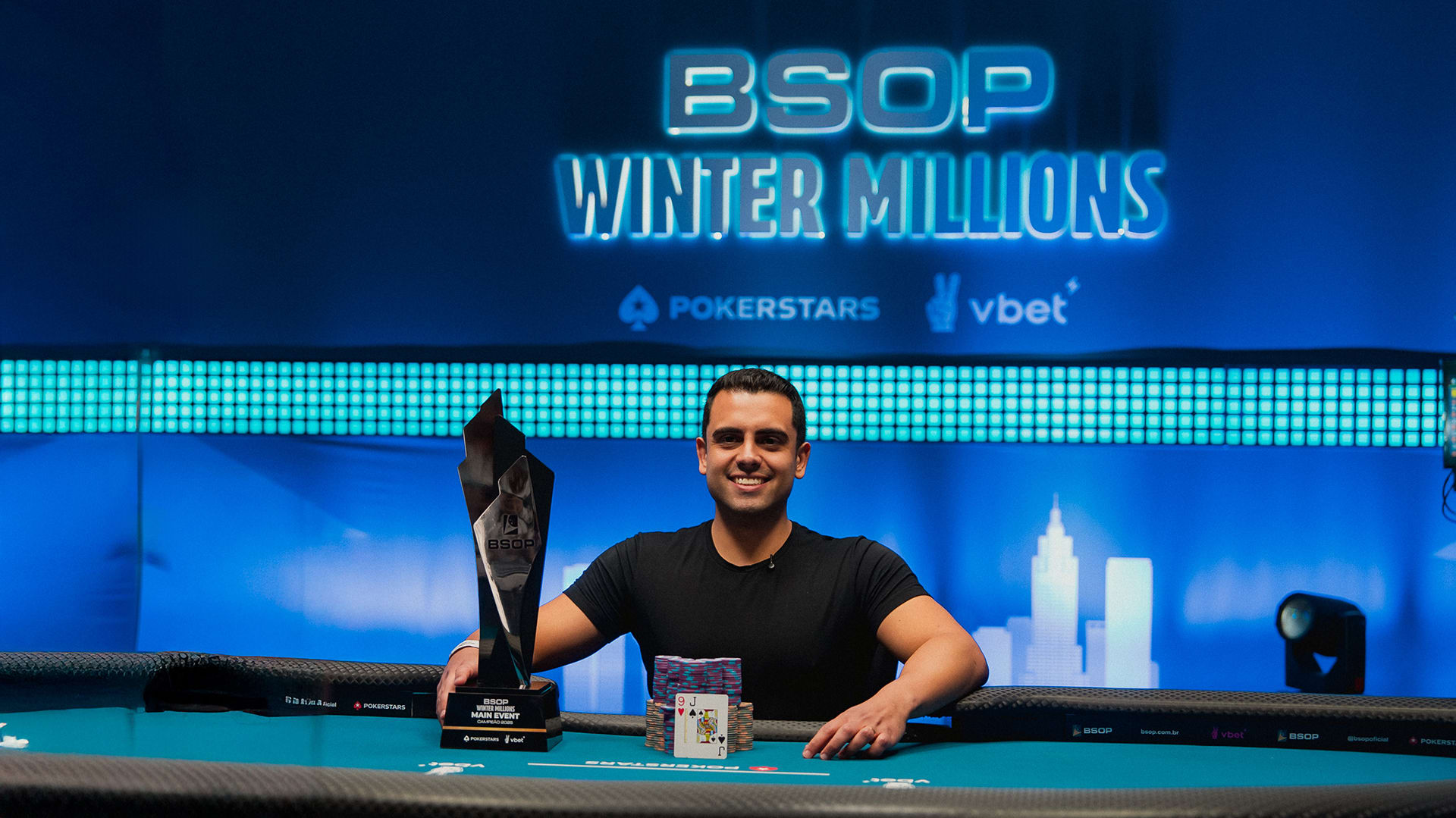 Anderson Souza se quedó con el Main Event del BSOP Winter Millions