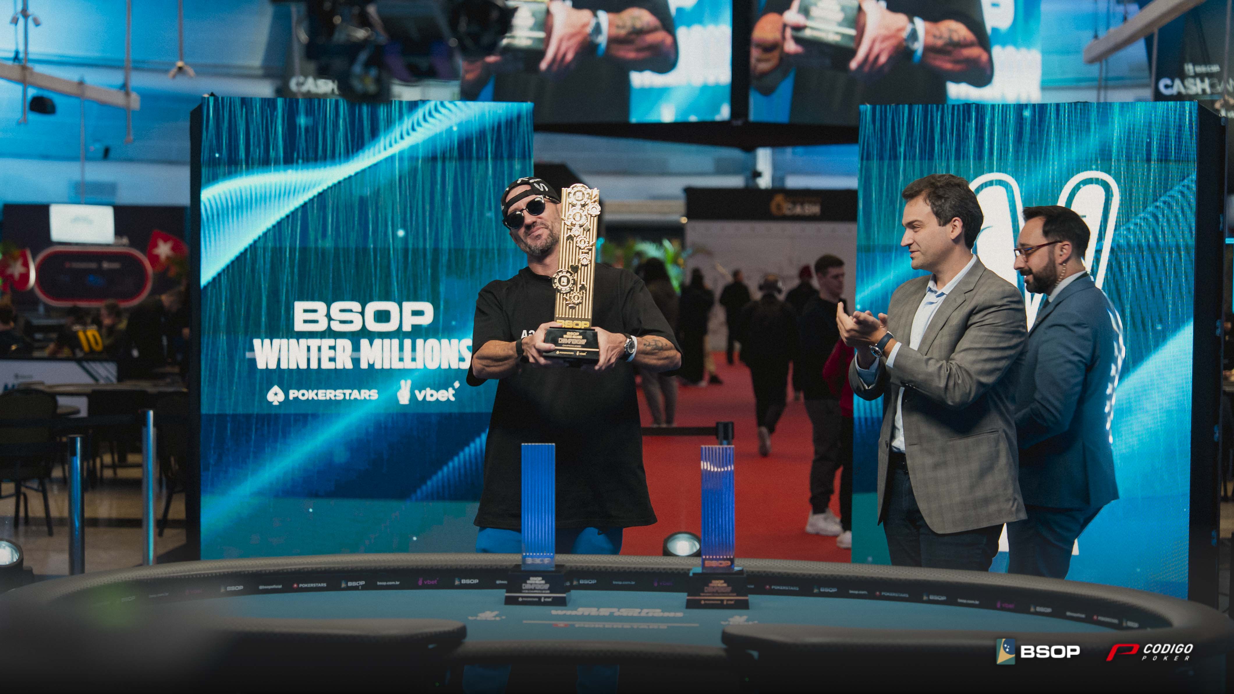 Cristian Aquino venció a Arismendi y es el campeón del BSOP Championship