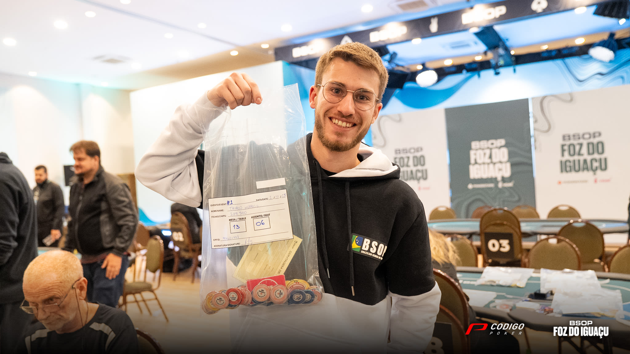 Thiago Hermoso Chip Leader Start Up Dia 1C Foz Do Iguacu