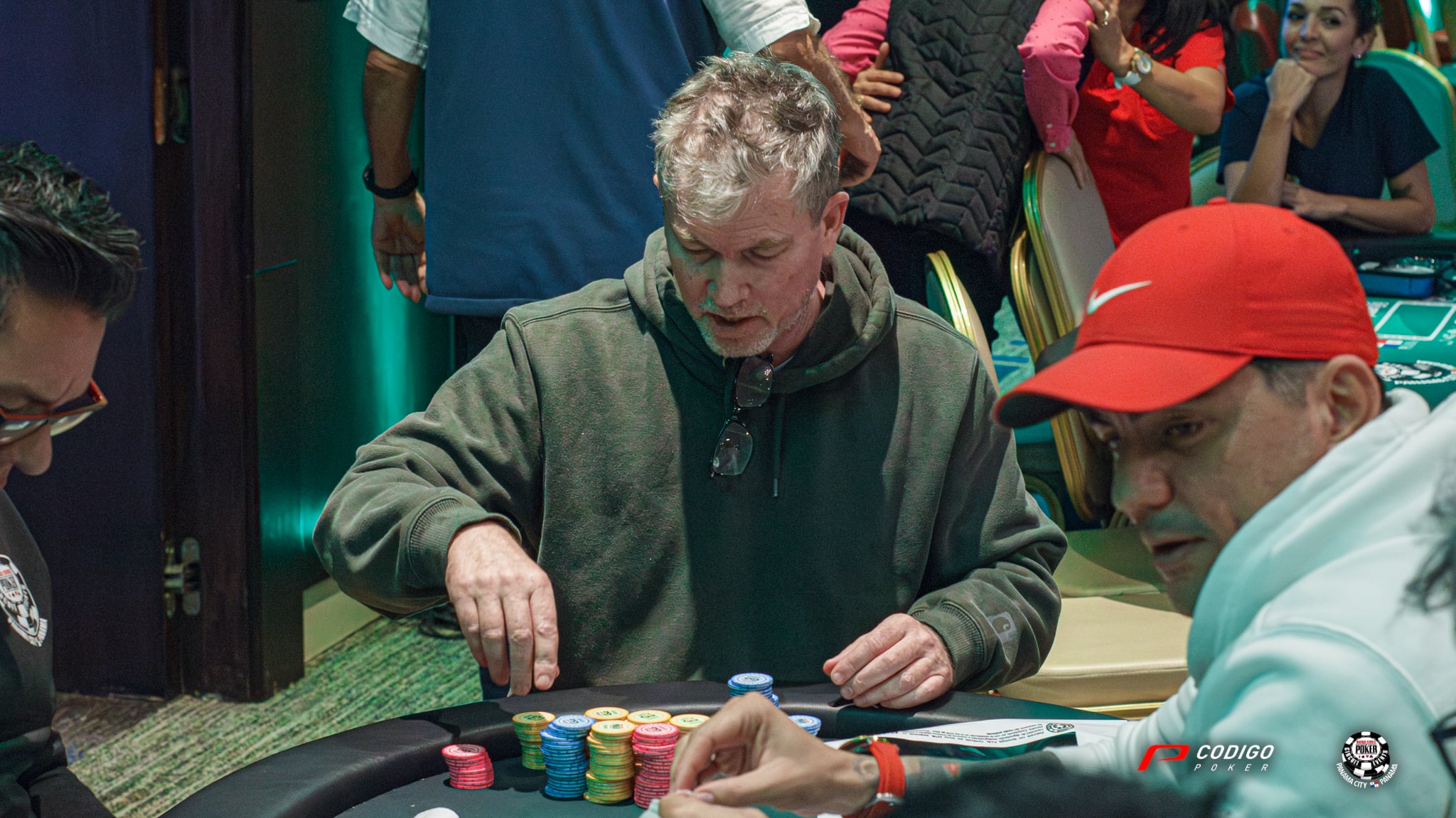 En la última mano, Luke Graham consiguió liderar el Día 1B del Main Event de la WSOP-C Panamá