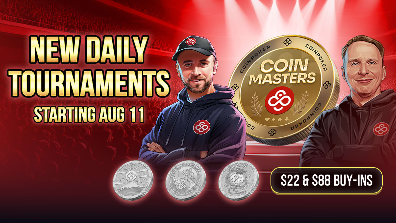De acá a la China: CoinPoker anunció la CoinMasters Asian Edition