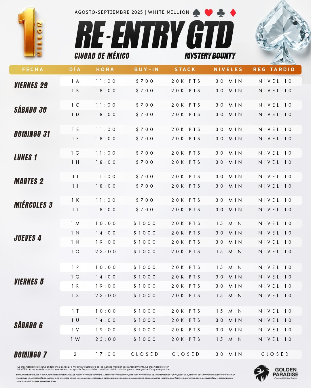 11 M Golden Paradise