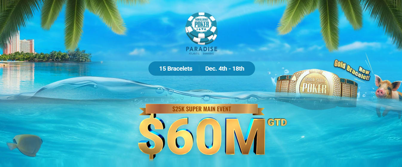 Confira o cronograma completo da 3ª edição da WSOP Paradise