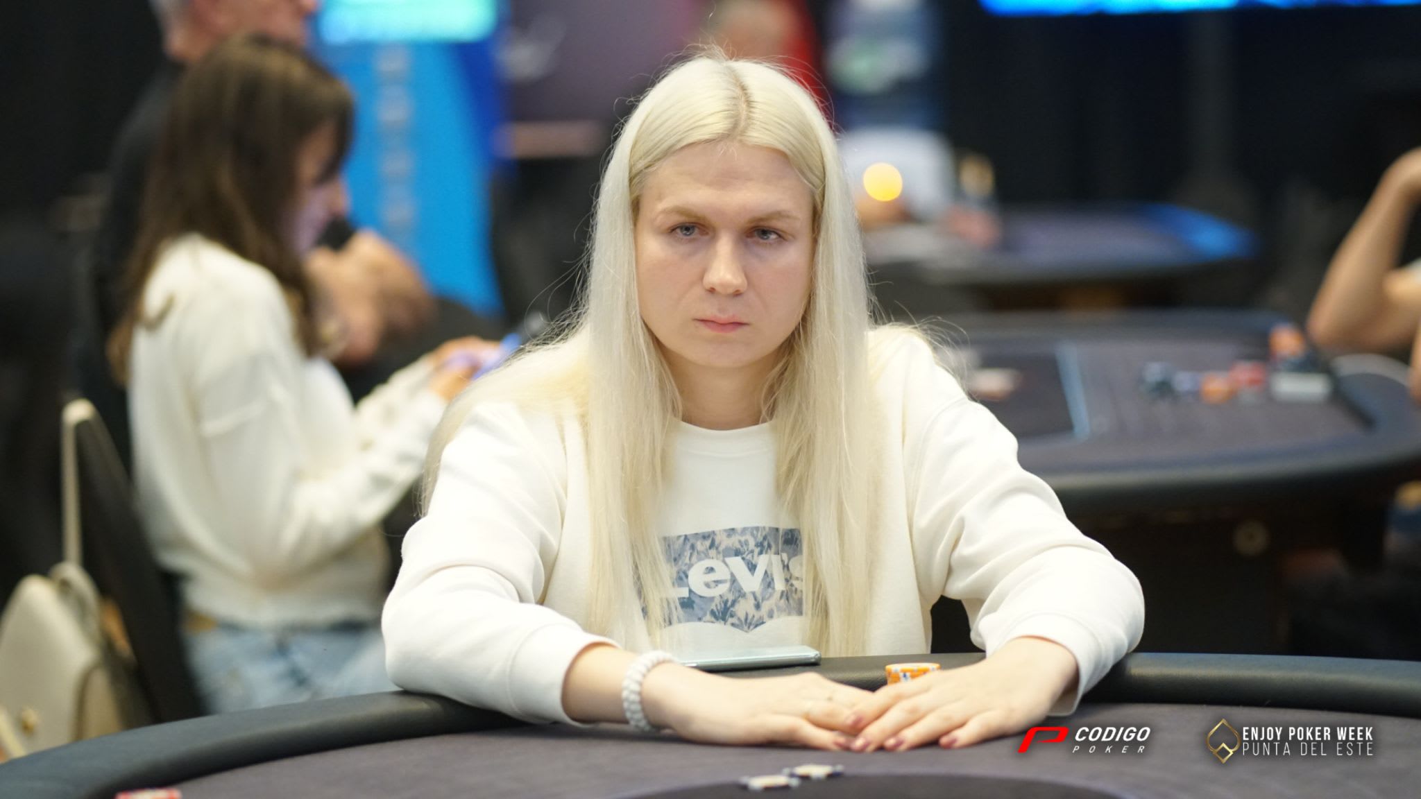 Poker Week High Roller Alena Gorbacheva