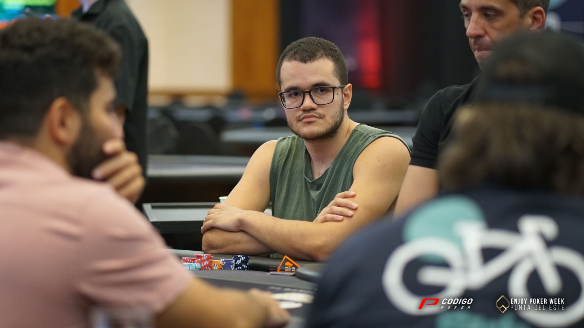 Poker Week High Roller Carlos Serrano