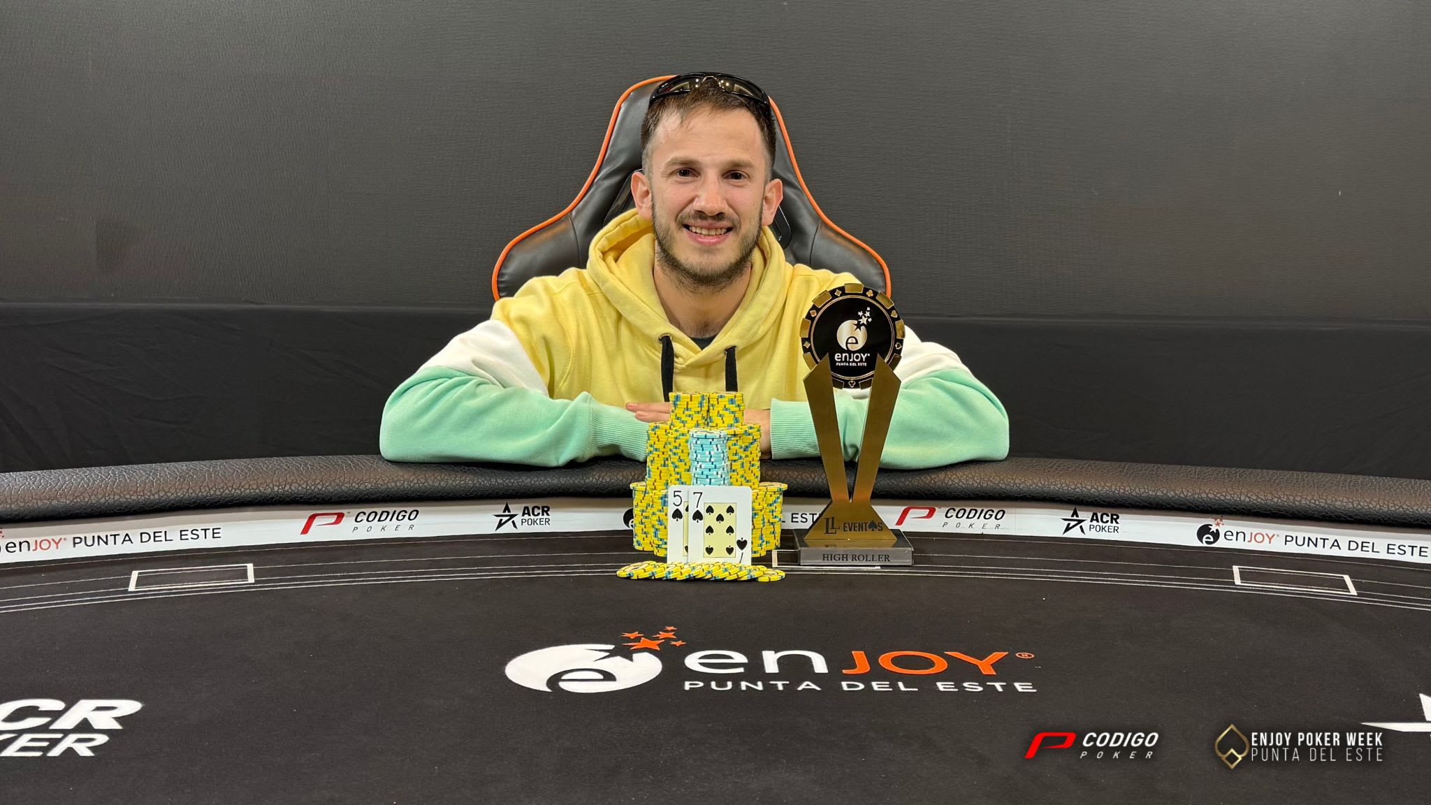 Poker Week Bruno Sanzoni Campeon High Roller