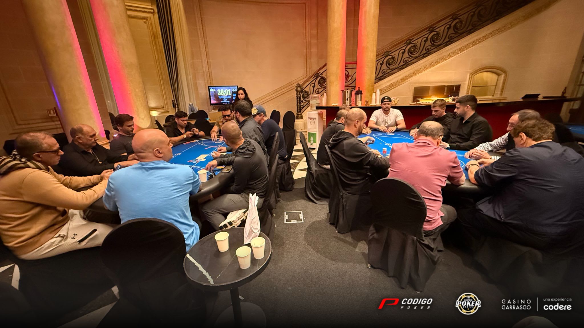 Codere Poker Series Color Dos Mesas