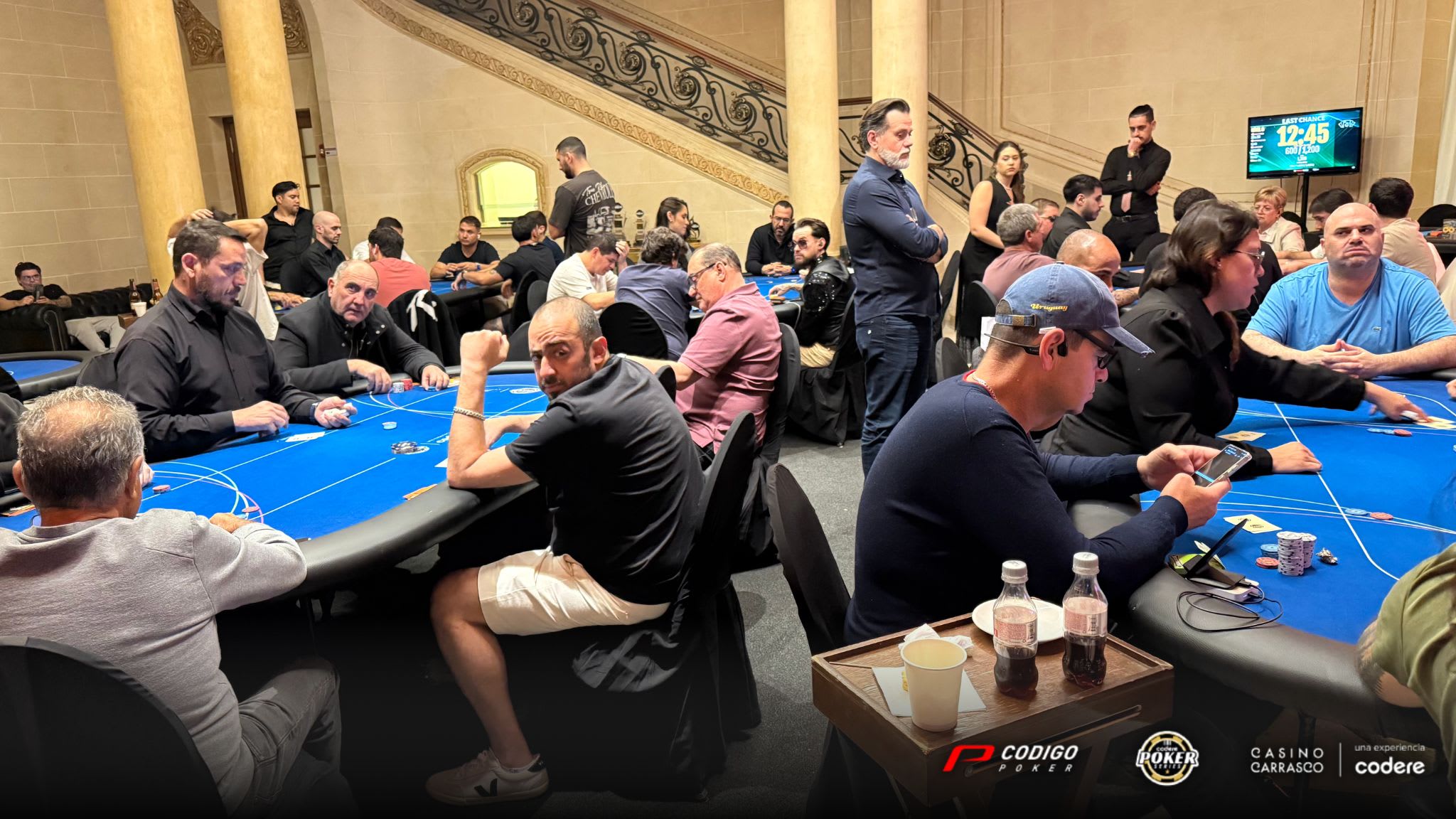 Codere Poker Series Mesas