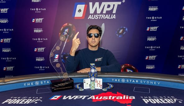 Sergio Barrios lo hizo de nuevo: salió bicampeón en el WPT Australia
