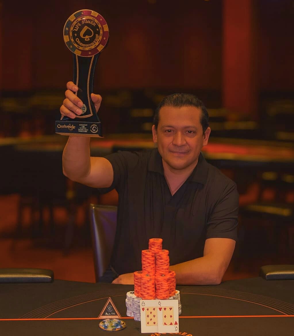 Gerardo Martínez es el nuevo campeón en casino Life Guadalajara