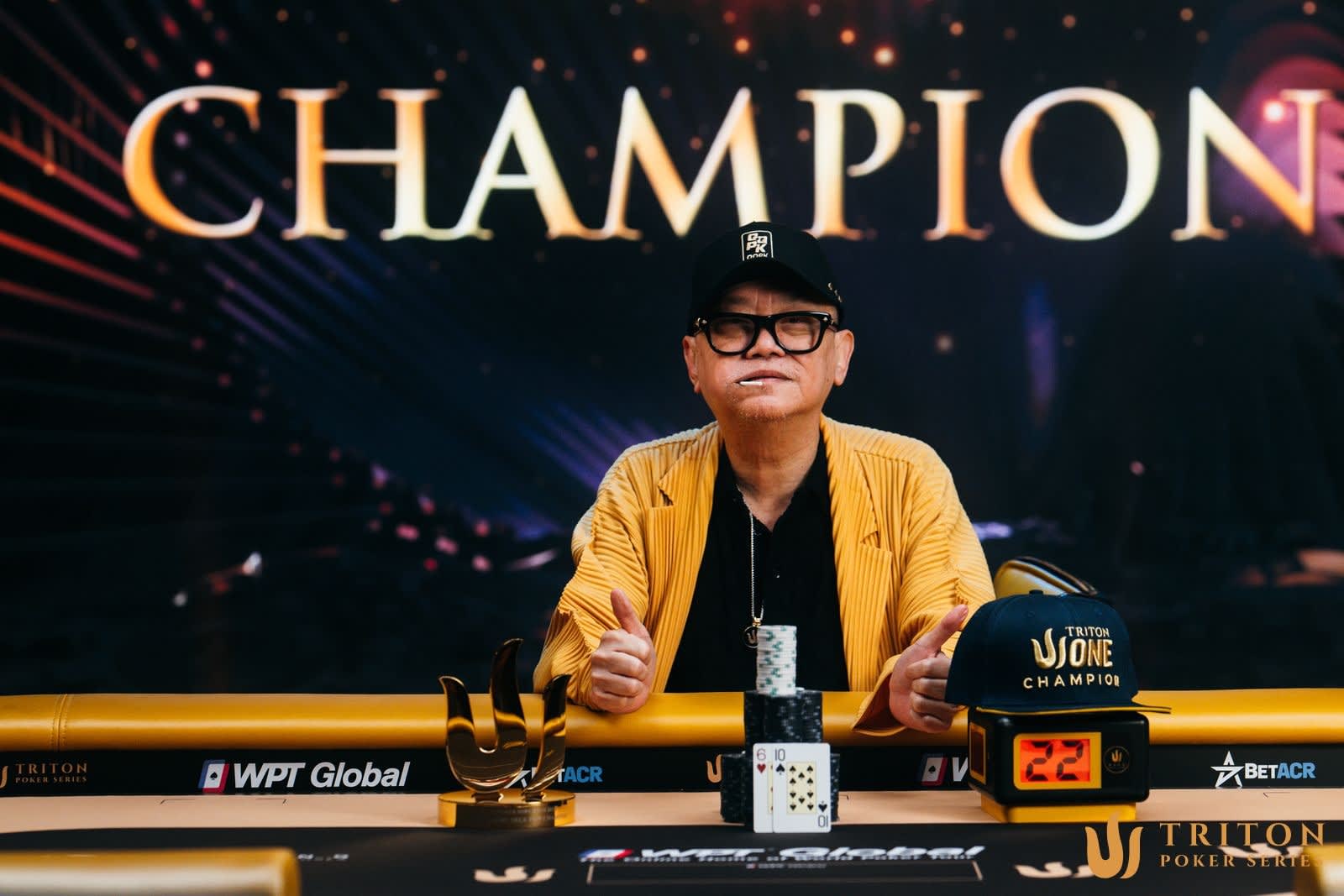 Richard Yong ganó el primer evento de las Triton en Jeju