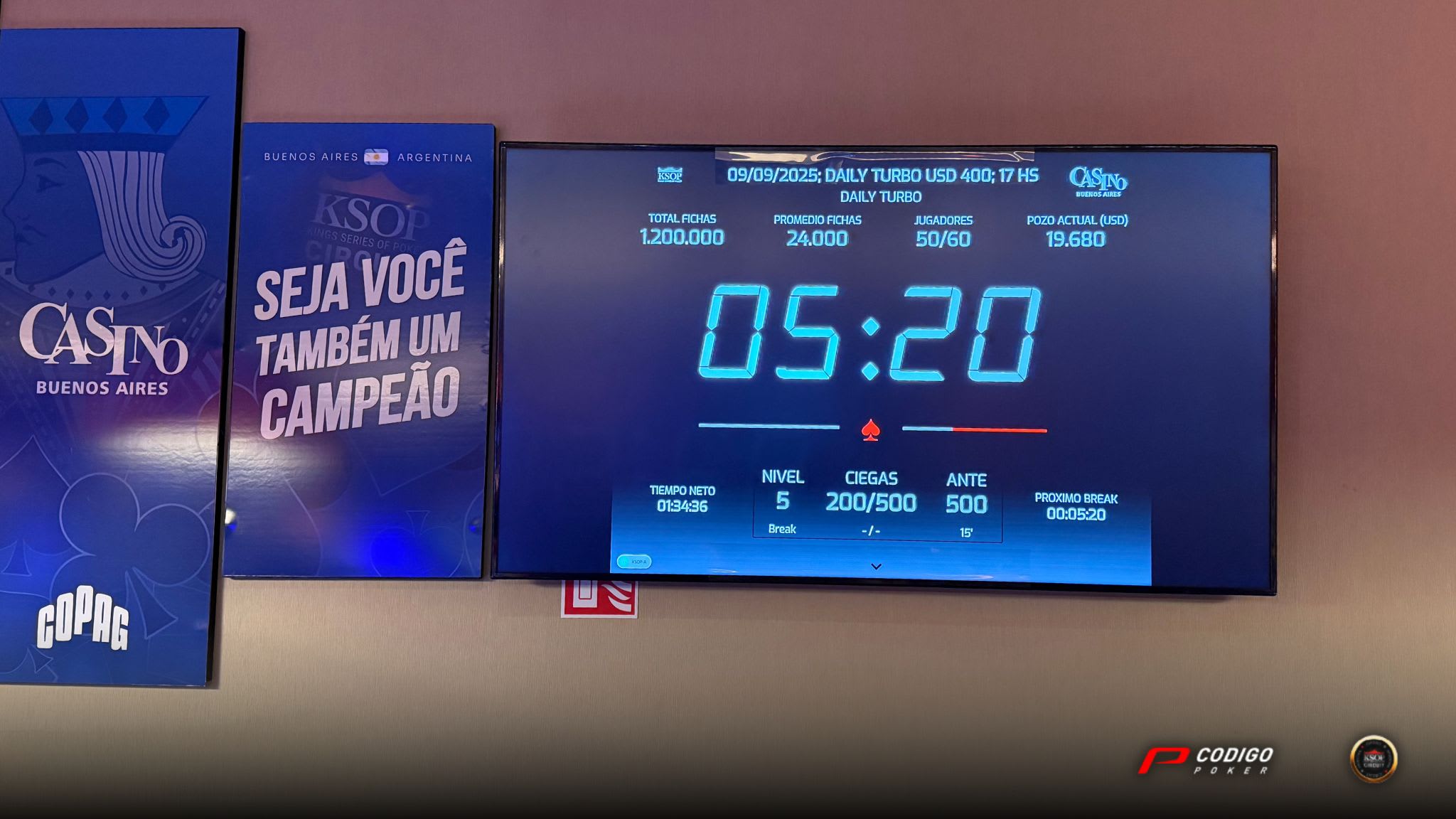 Buenos Aires Main Event Dia 1A Leonardo Evangelista