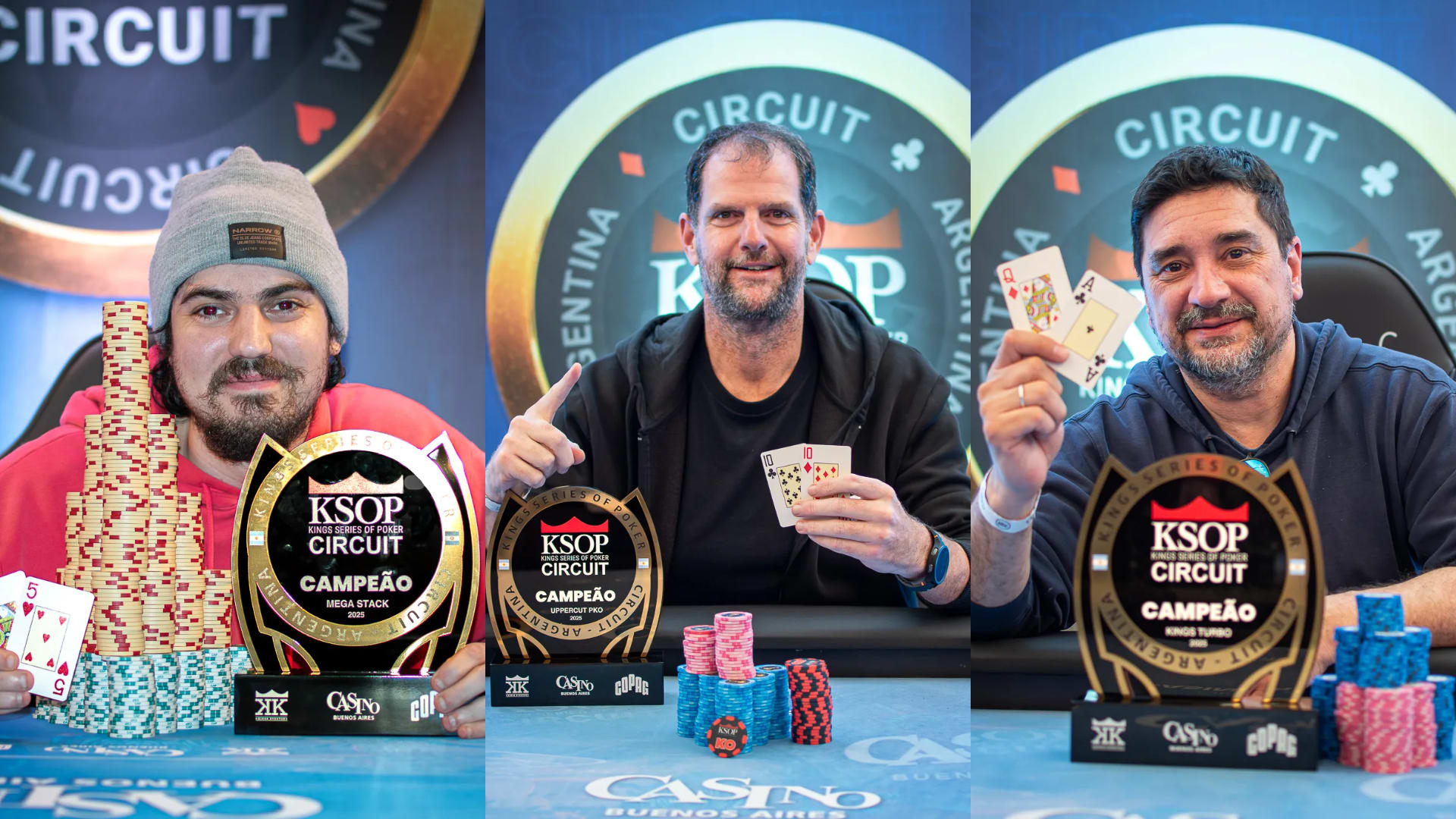 Maxi Veyga comandó a los campeones del día en el KSOP Circuit Buenos Aires