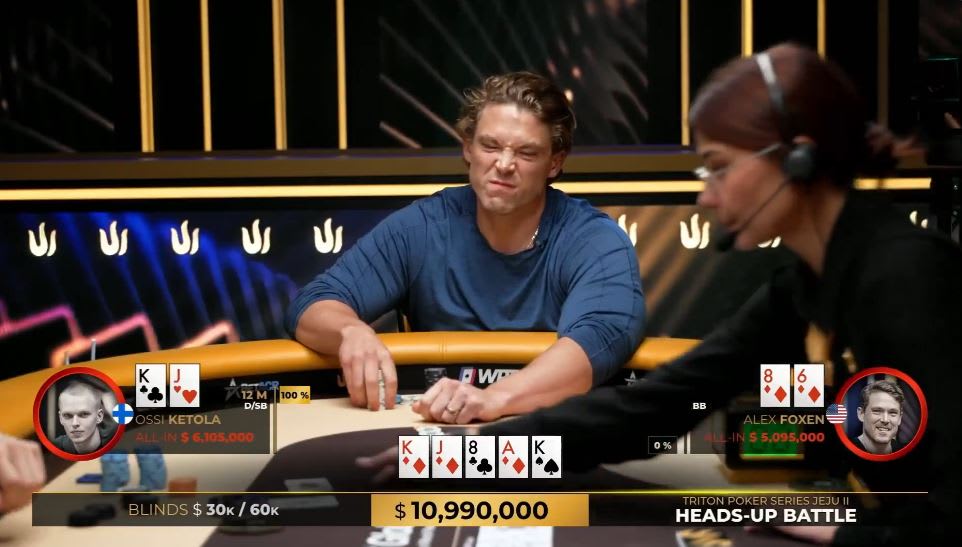 ¡Foxen y Monarch rompen la historia del poker con un pozo de US$11 millones!