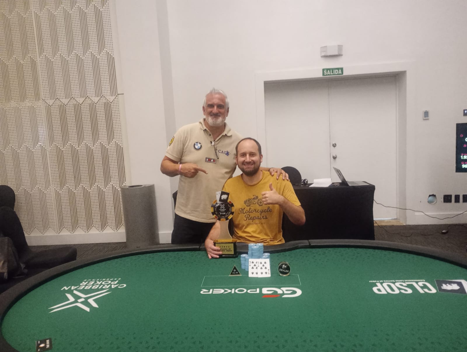 Koen Ross Y Adrian Cesarini Caribbean Poker
