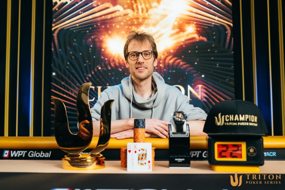 Christoph Vogelsang gana el Main Event de las Triton Jeju por US$4,1 millones