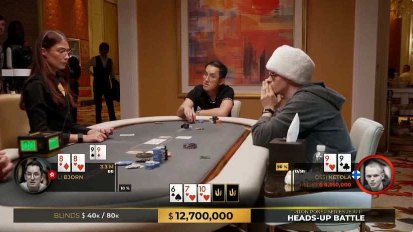 Ossi Ketola vuelve a hacer historia: US$12,7M en el mayor pozo televisado