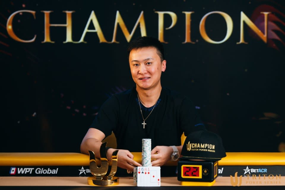 Ding Biao hizo el back to back en el PLO US$50K de la Triton en Jeju