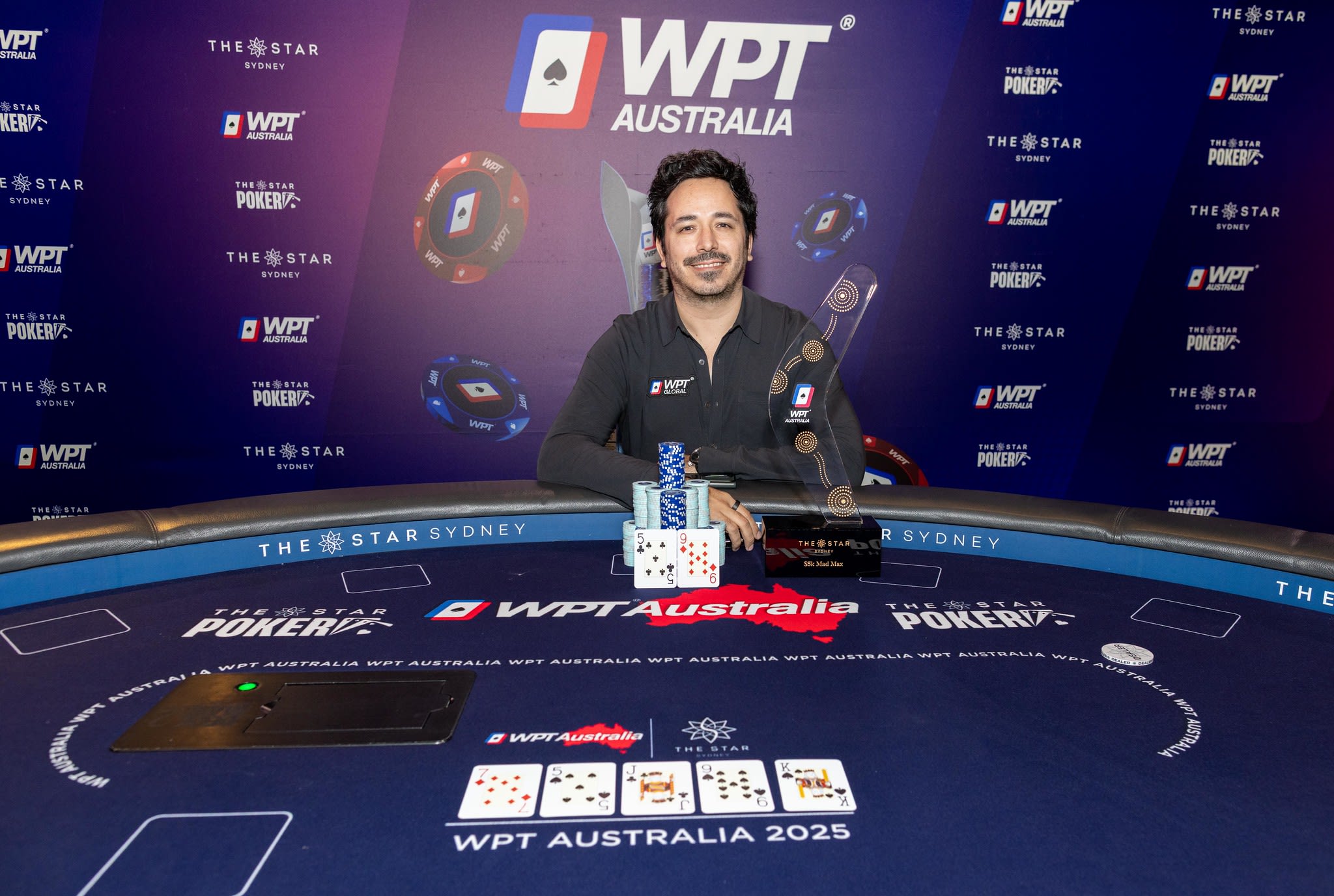 Angel Guillen 5K Mad Max Wpt Australia 2025
