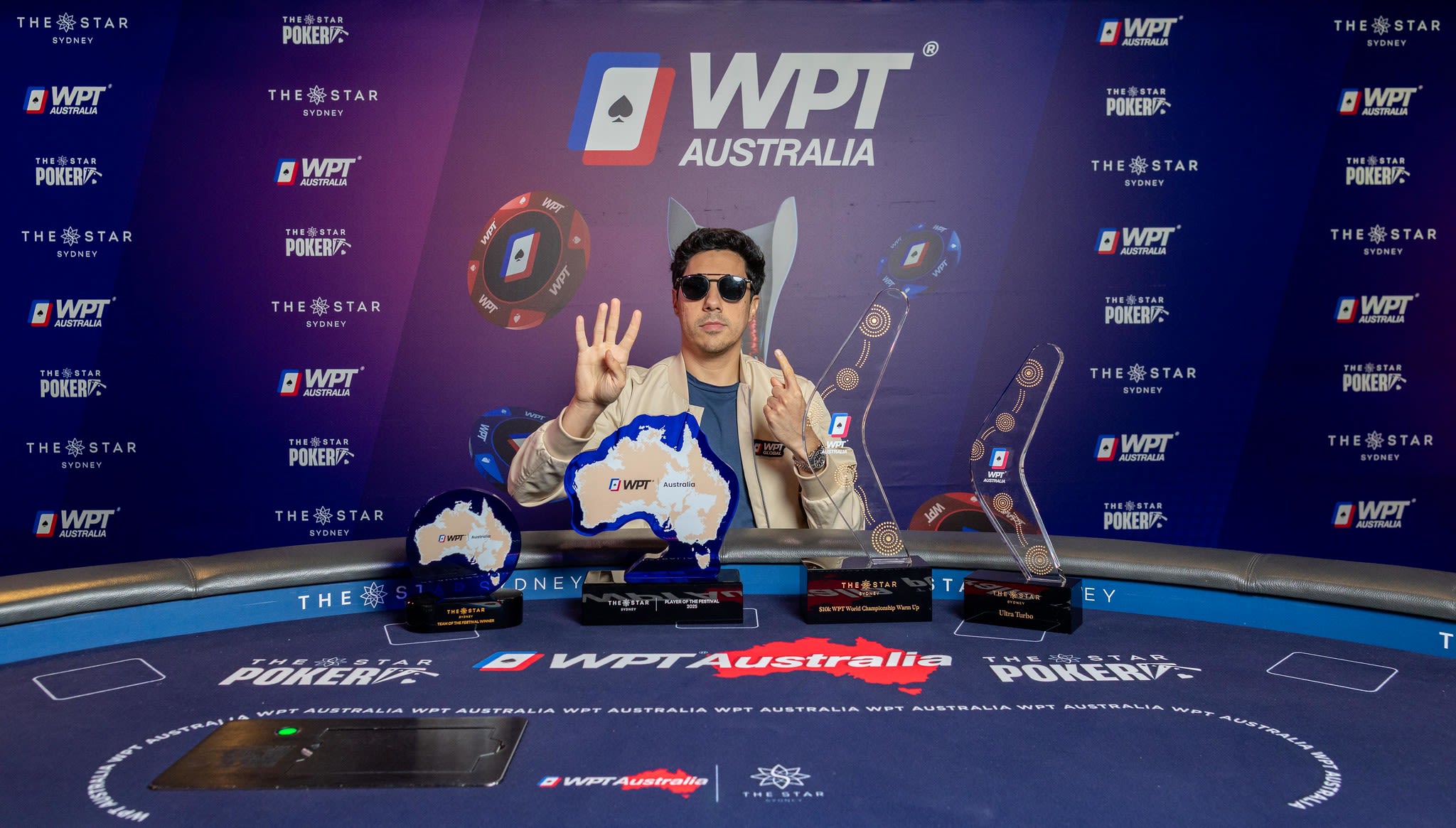 Sergio Barrios también ganó el WPT Australia Player of the Festival