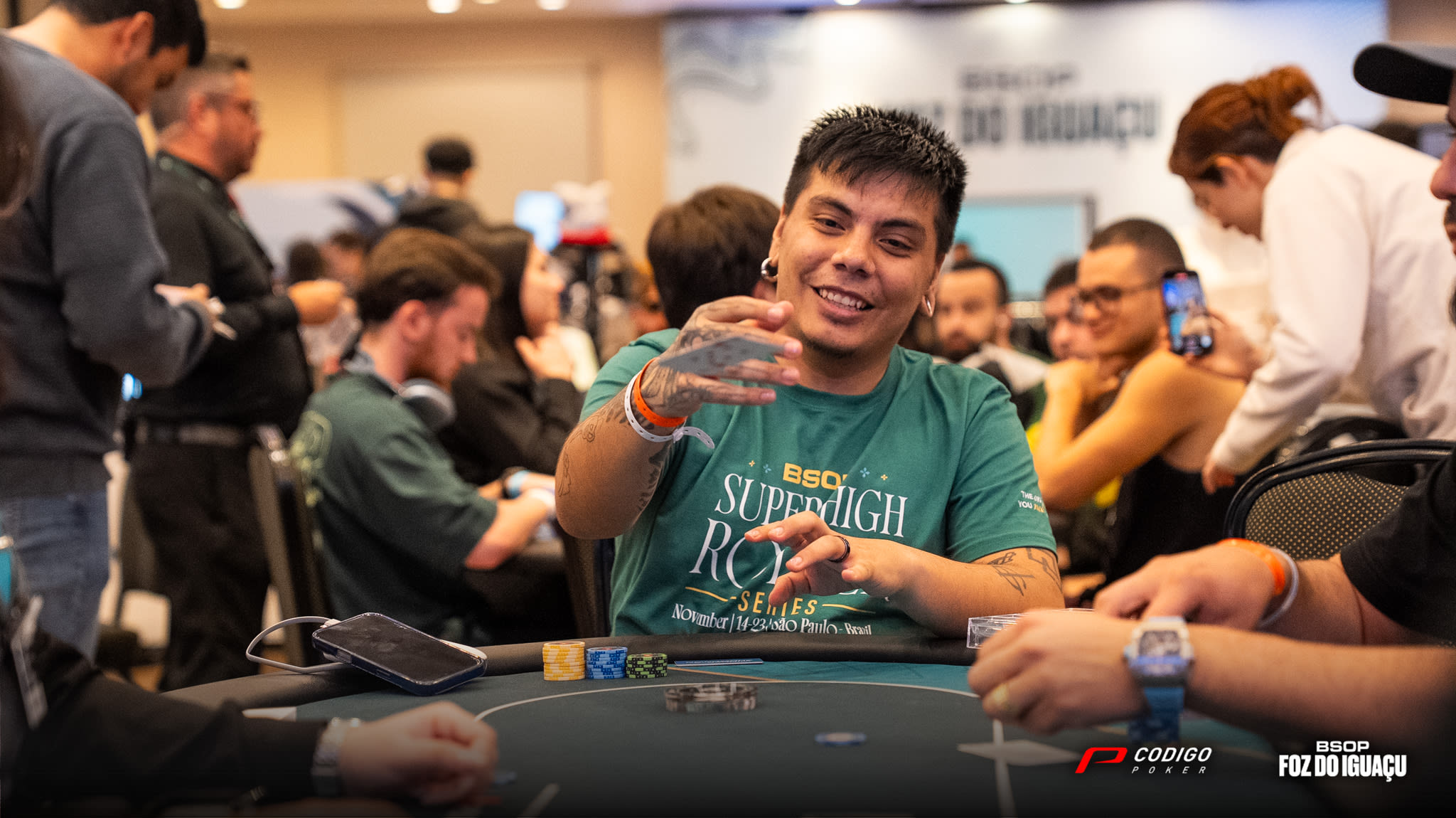 Sebastian Fonseca 25K Super High Roller Dia 1 Foz Do Iguacu
